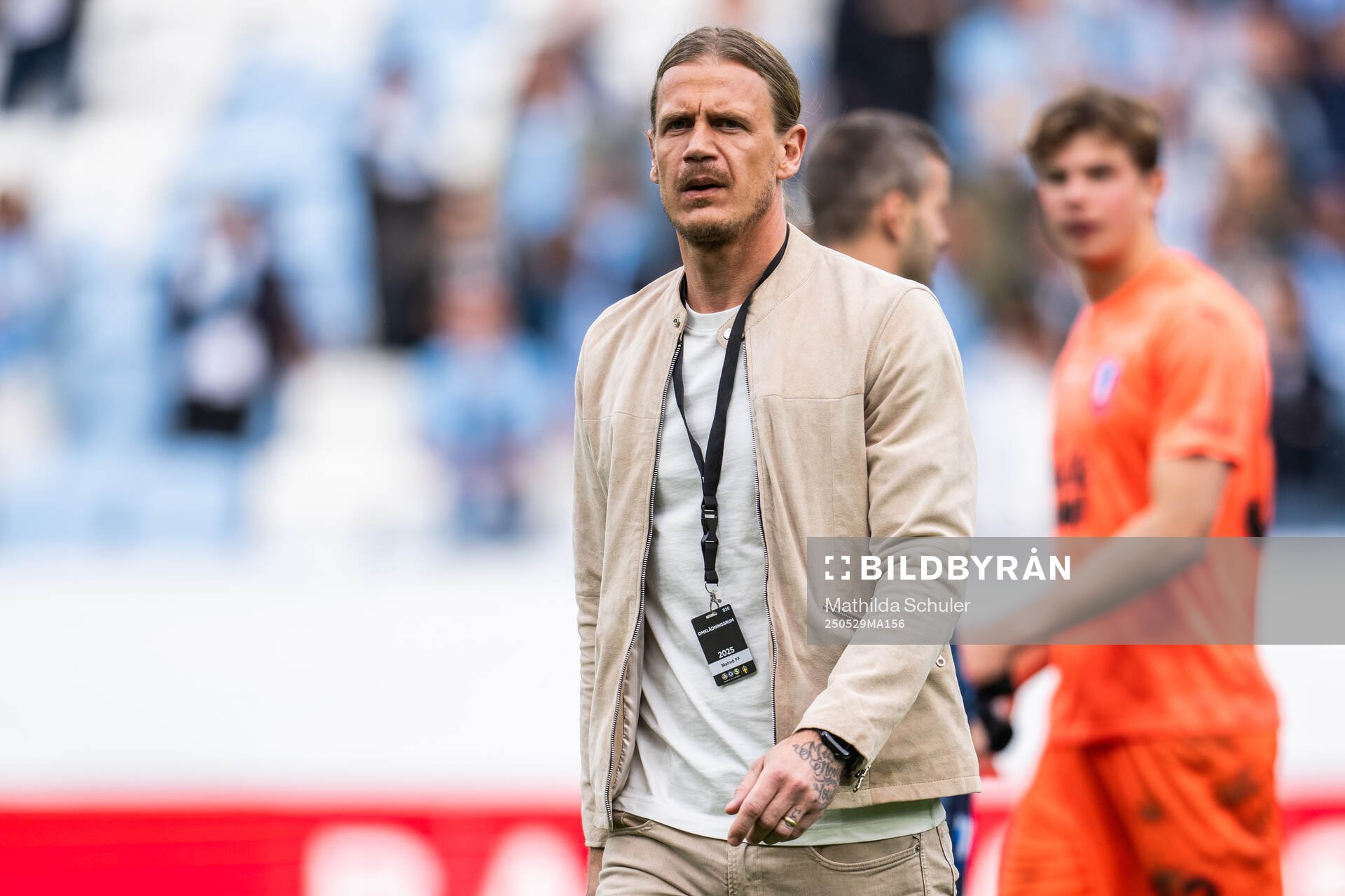 Malmö FFs Johan Dahlin efter finalen i Svenska Cupen mellan Malmö FF och Häcken den 29 maj 2025 i Malmö. 