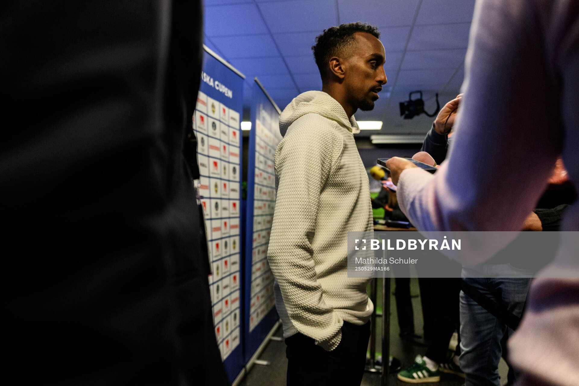 Malmö FFs Taha Ali efter finalen i Svenska Cupen mellan Malmö FF och Häcken den 29 maj 2025 i Malmö. 