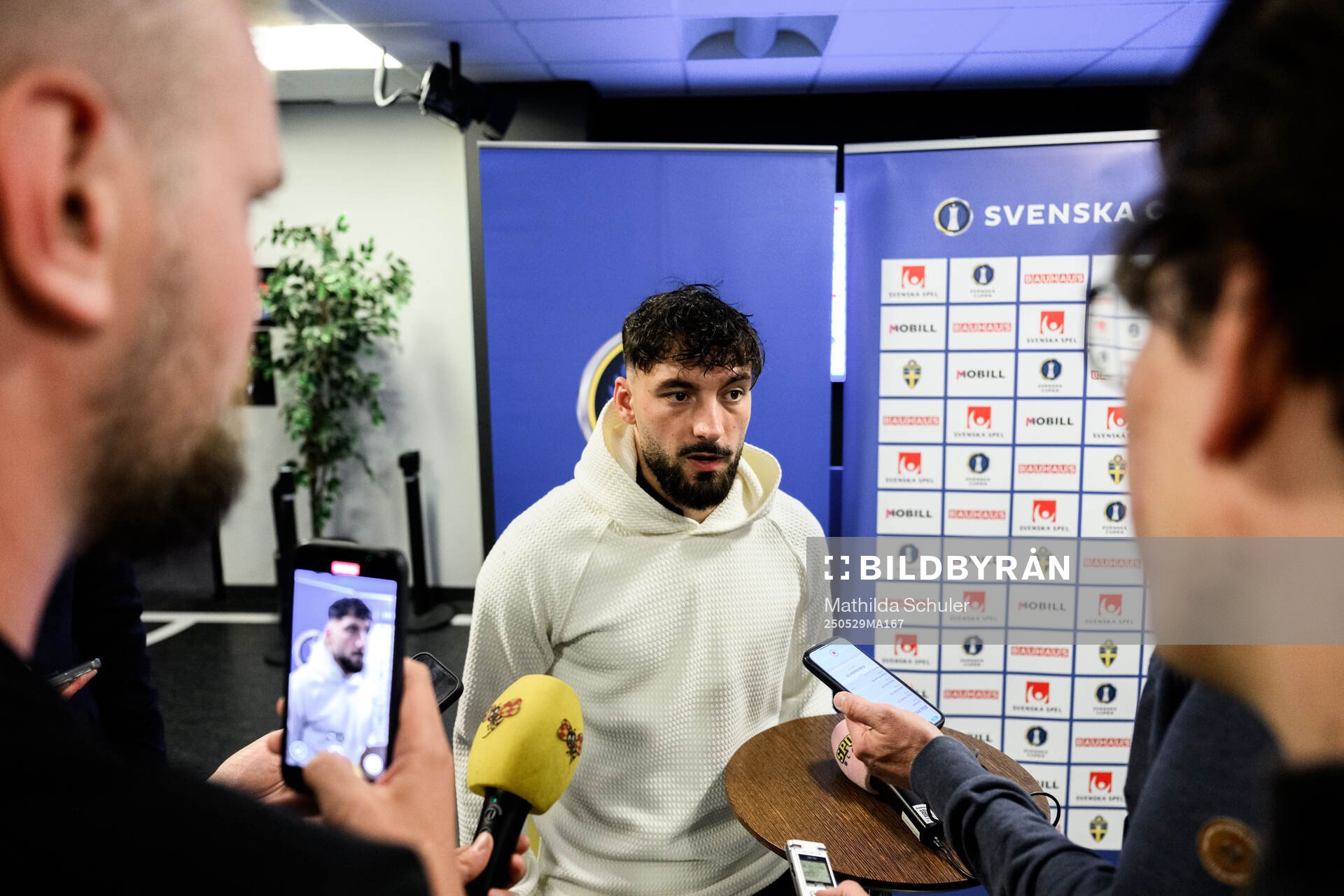 Malmö FFs Sead Haksabanovic efter finalen i Svenska Cupen mellan Malmö FF och Häcken den 29 maj 2025 i Malmö. 