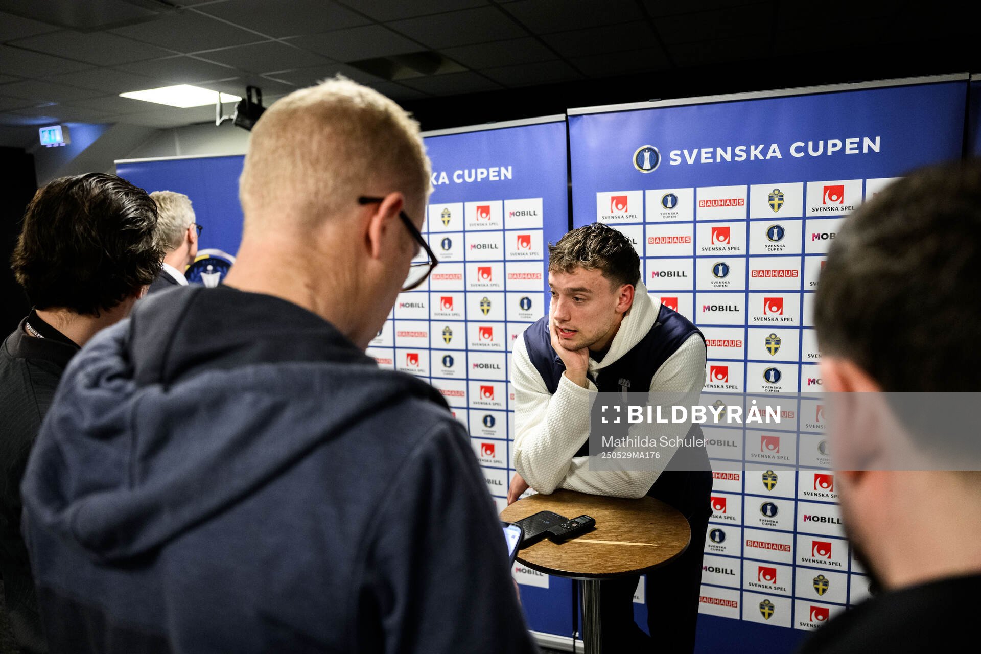 Malmö FFs Colin Rösler efter finalen i Svenska Cupen mellan Malmö FF och Häcken den 29 maj 2025 i Malmö. 