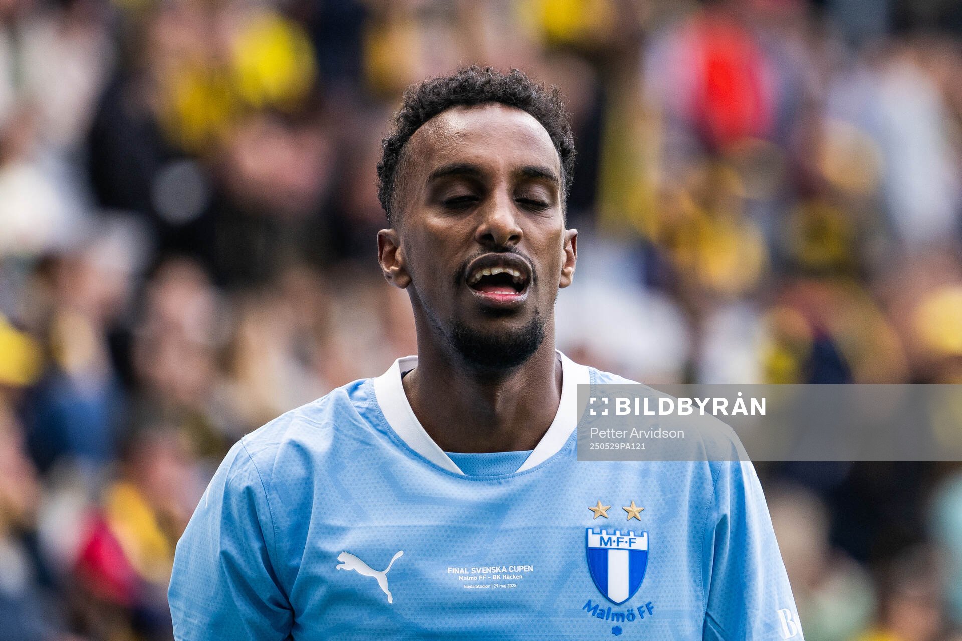 Malmö FFs Taha Ali deppar
