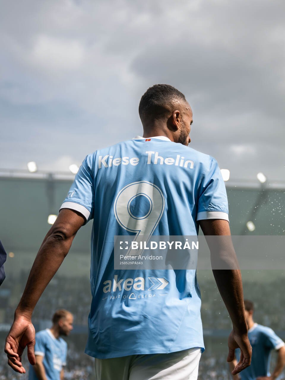 Malmö FFs Isaac Kiese Thelin inför finalen i Svenska Cupen mellan Malmö FF och Häcken den 29 maj 2025 i Malmö. 
