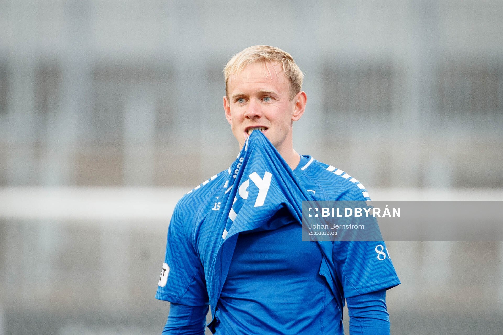 Örebros målvakt Malte Påhlsson deppar