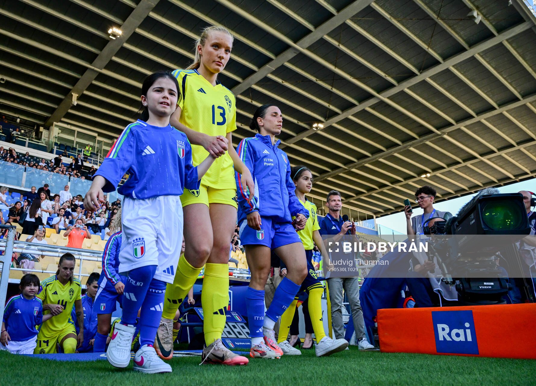 Smilla Holmberg of Sweden ahead of the Women's Nations League football match between Italy and Sweden on May 30, 2025 in Parma. 