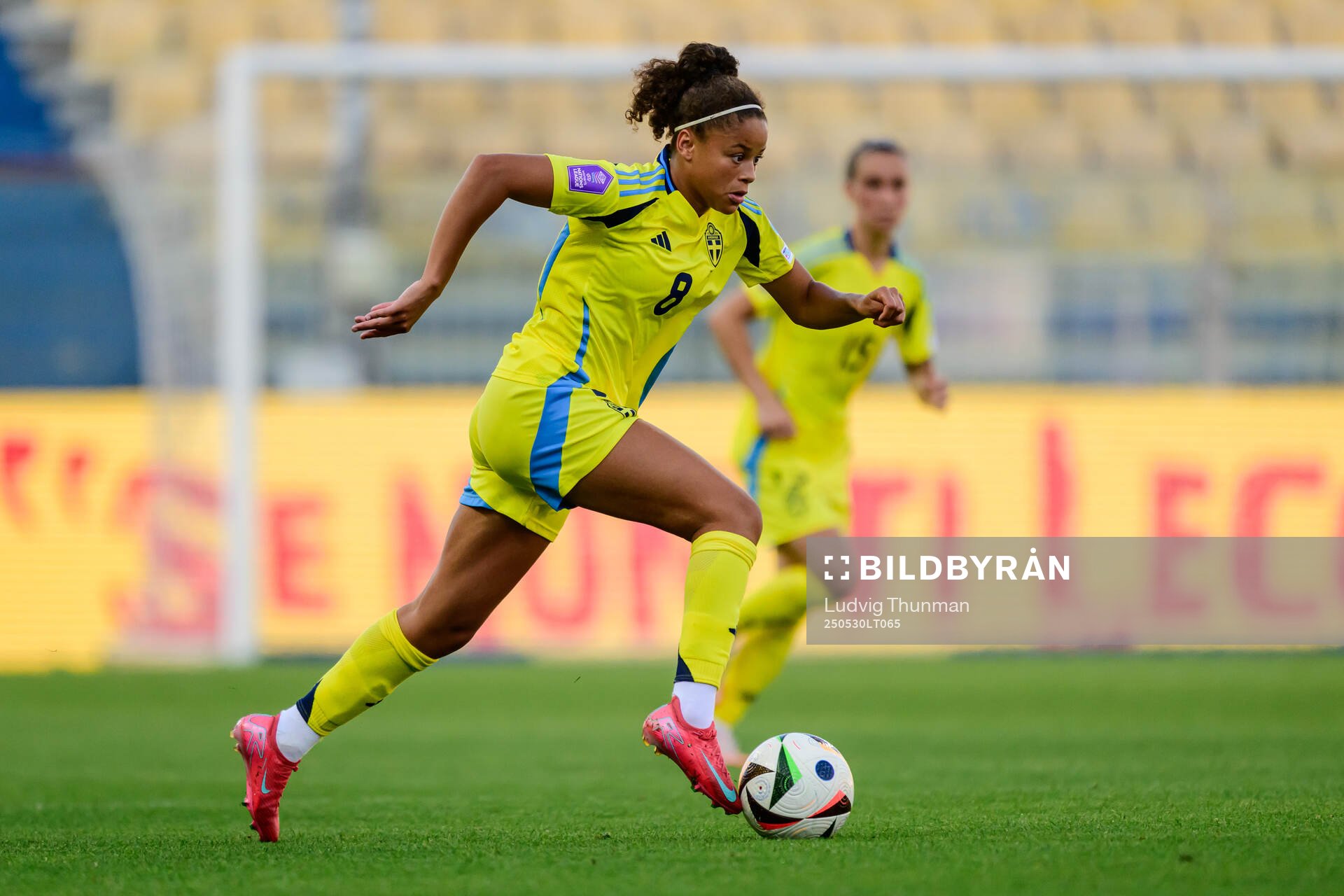 Felicia Schröder of Sweden during the Women's Nations League football match between Italy and Sweden on May 30, 2025 in Parma. 