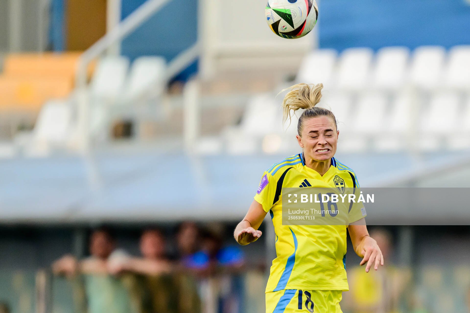 Fridolina Rolfö of Sweden during the Women's Nations League football match between Italy and Sweden on May 30, 2025 in Parma. 