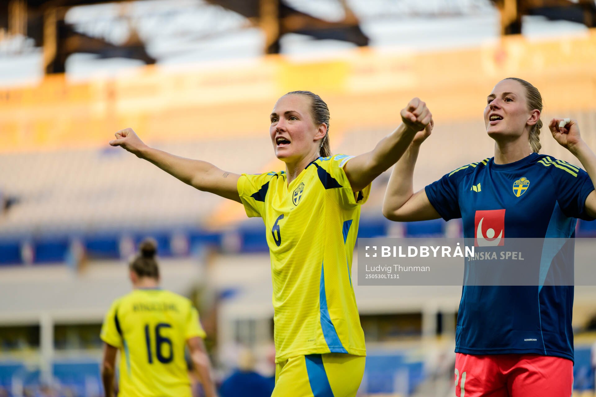 Magdalena Eriksson of Sweden after the Women's Nations League football match between Italy and Sweden on May 30, 2025 in Parma. 
