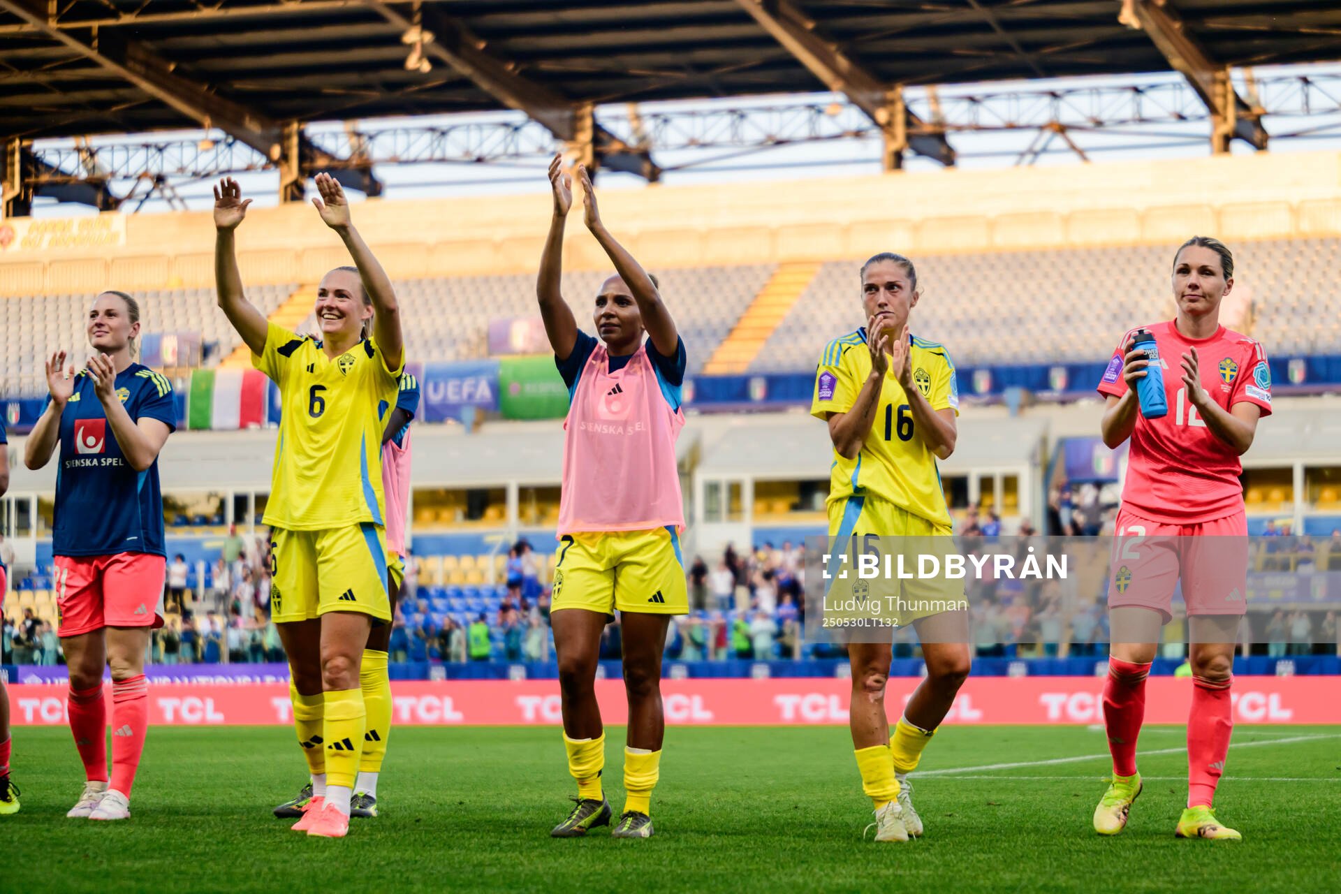 Magdalena Eriksson , Madelen Janogy, Filippa Angeldahl and