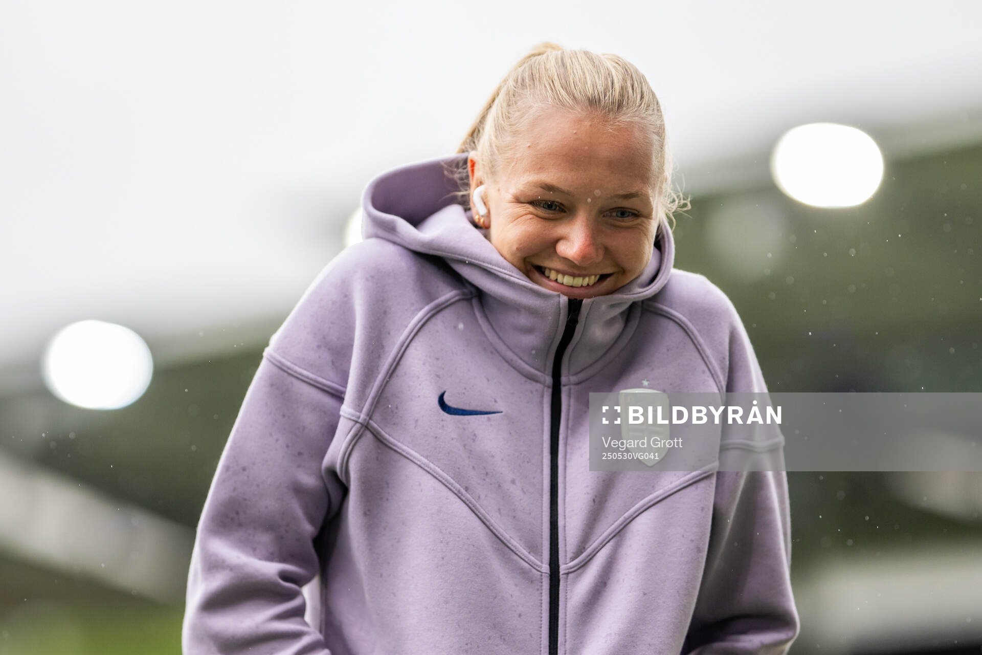 Frida Maanum of Norway ahead of the UEFA Women’s Nations League football match between Norway and Iceland on May 30, 2025 in Trondheim.