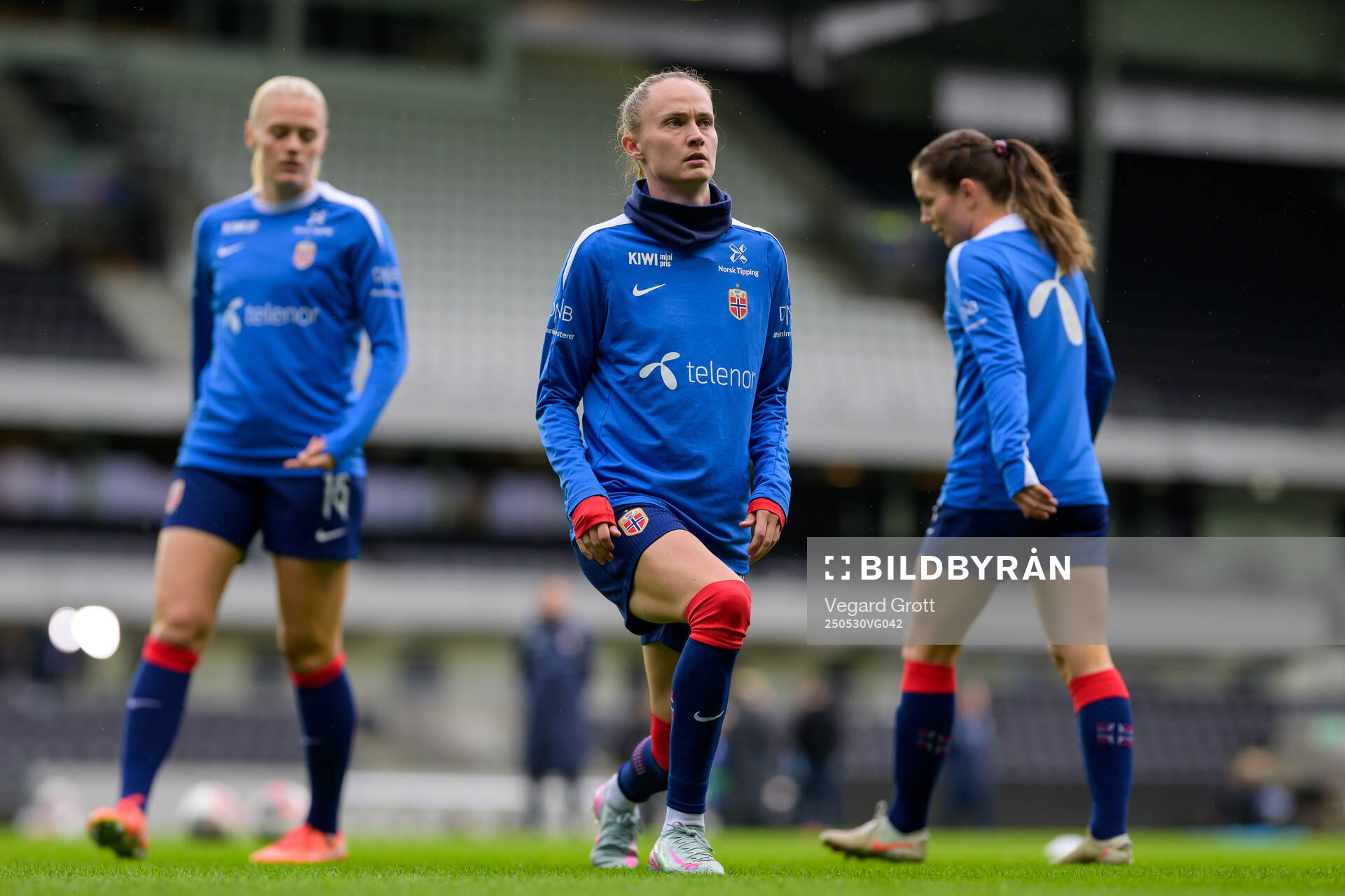 Caroline Graham Hansen of Norway ahead of the UEFA Women’s Nations League football match between Norway and Iceland on May 30, 2025 in Trondheim.
