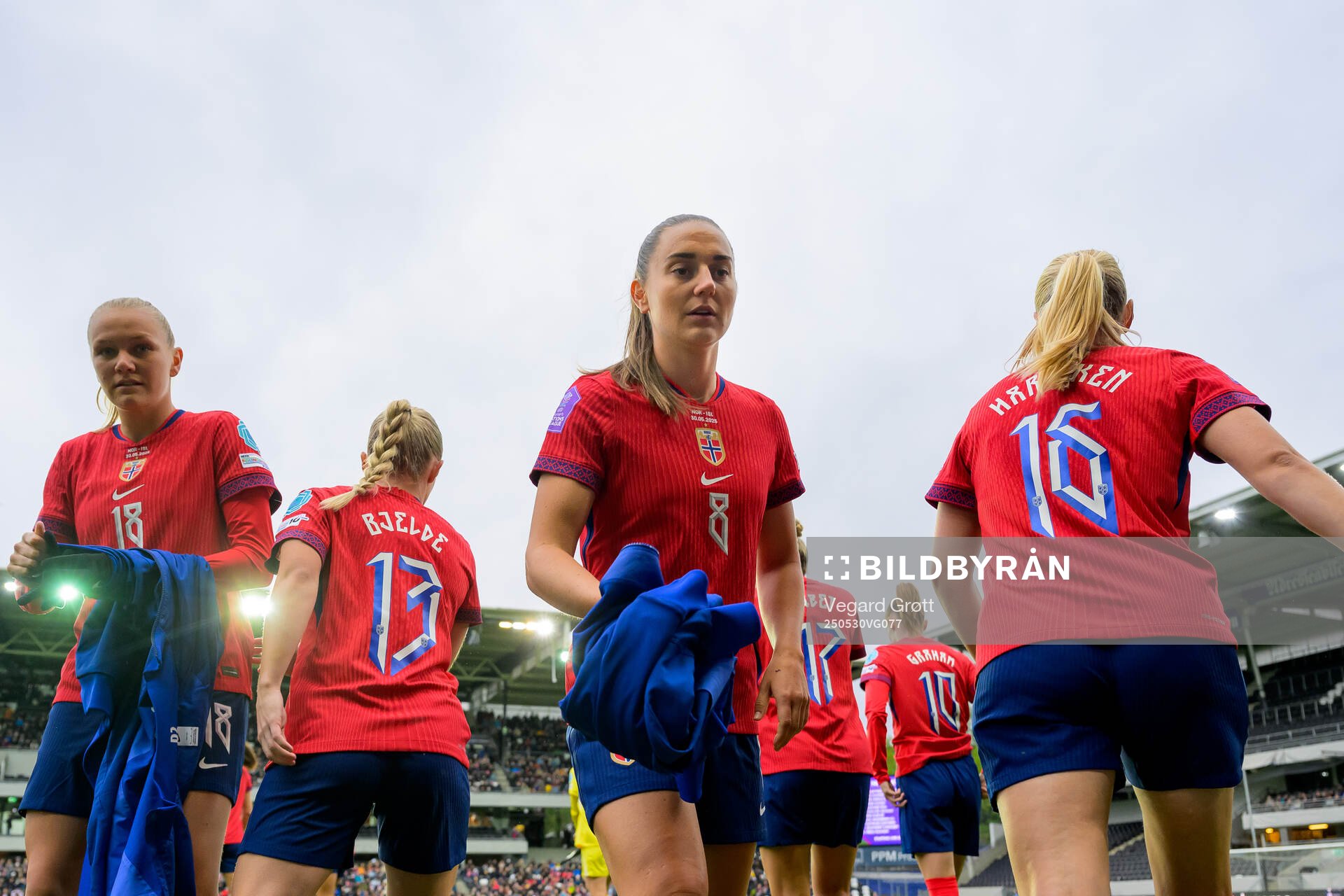 Vilde Bøe Risa of Norway ahead of the UEFA Women’s Nations League football match between Norway and Iceland on May 30, 2025 in Trondheim.