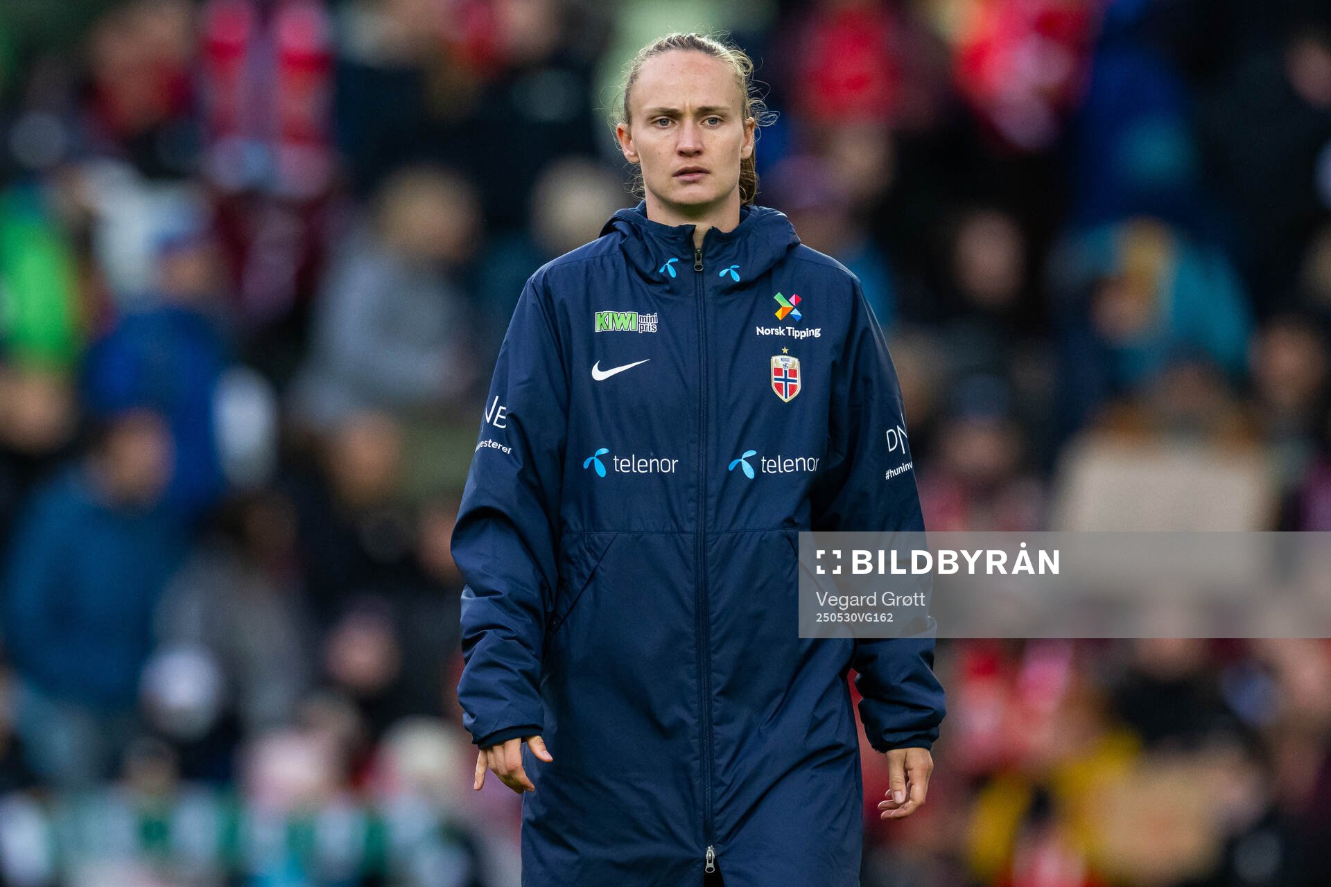 Caroline Graham Hansen of Norway after the UEFA Women’s Nations League football match between Norway and Iceland on May 30, 2025 in Trondheim. 