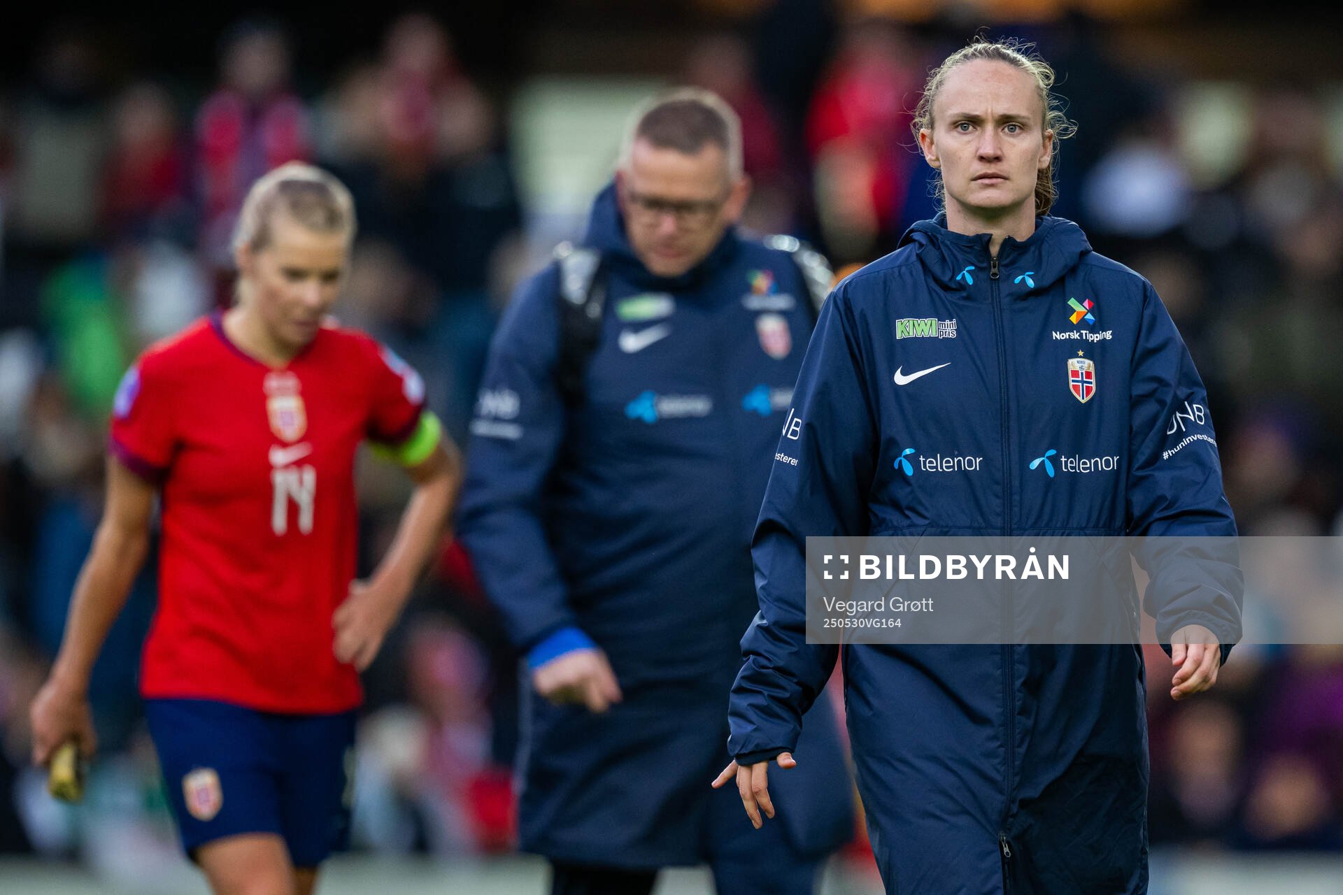 Caroline Graham Hansen of Norway after the UEFA Women’s Nations League football match between Norway and Iceland on May 30, 2025 in Trondheim. 