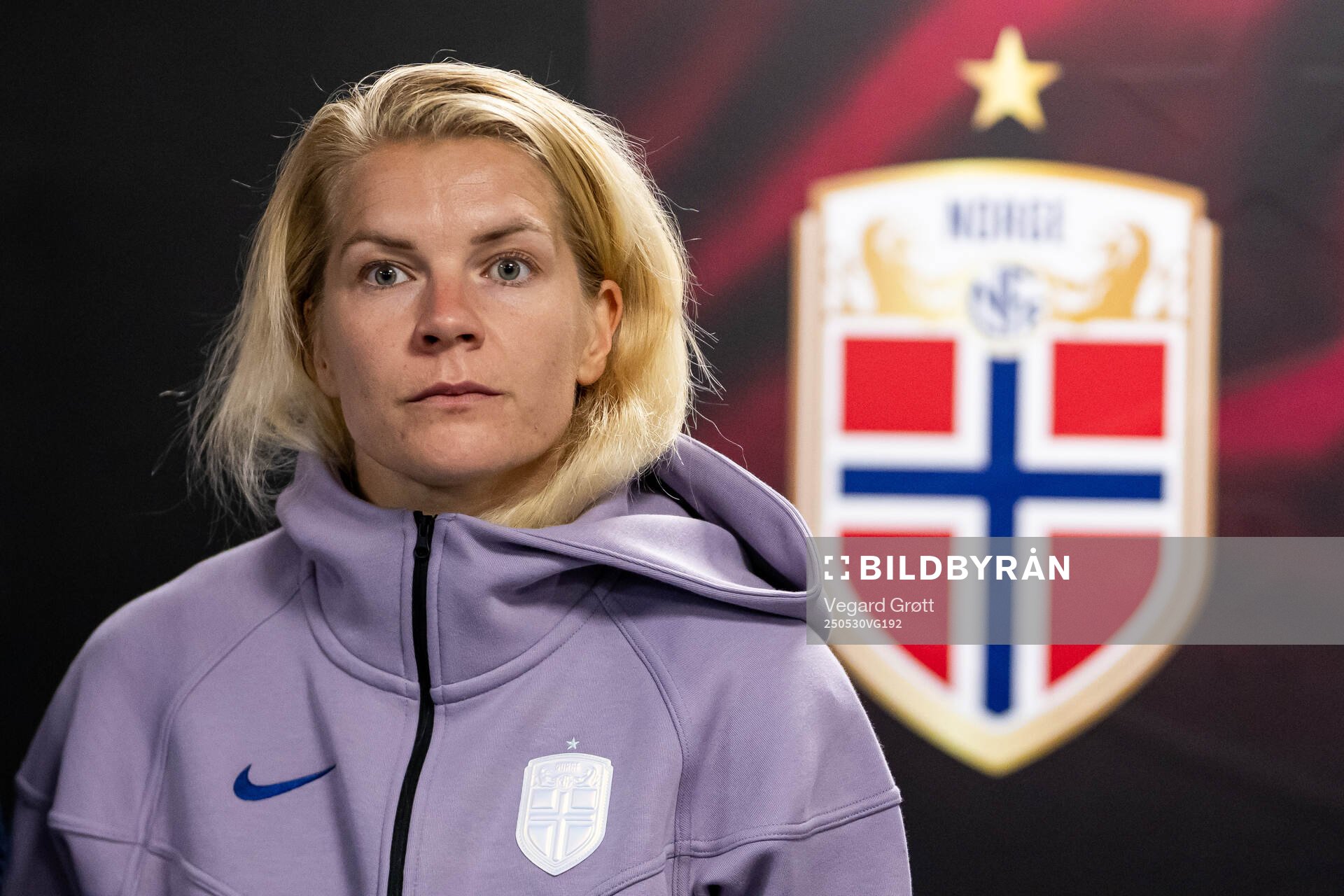 Ada Hegerberg of Norway after the UEFA Women’s Nations League football match between Norway and Iceland on May 30, 2025 in Trondheim. 