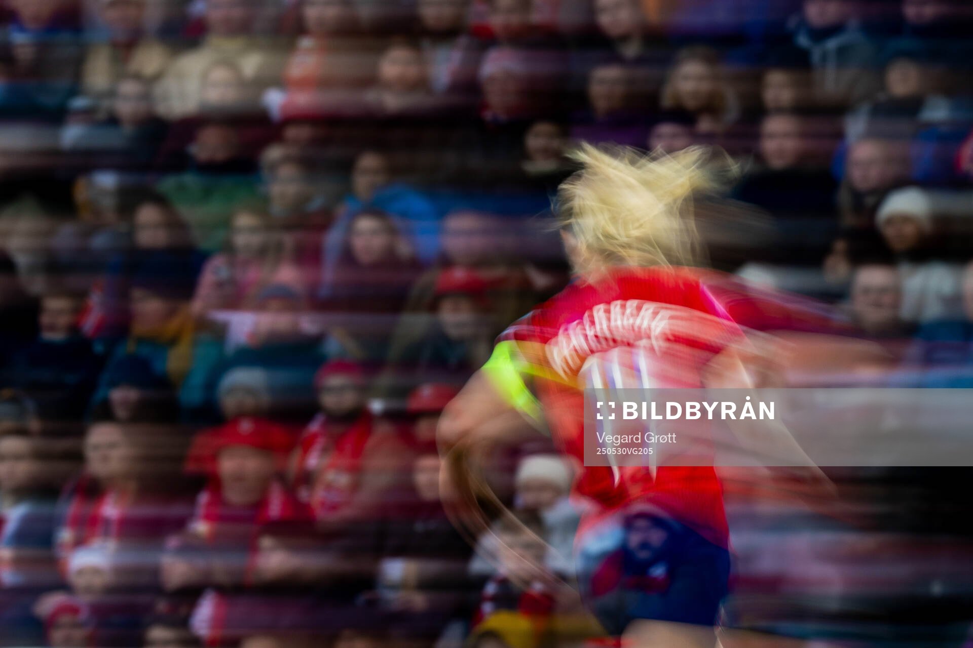 Ada Hegerberg of Norway during the UEFA Women’s Nations League football match between Norway and Iceland on May 30, 2025 in Trondheim.