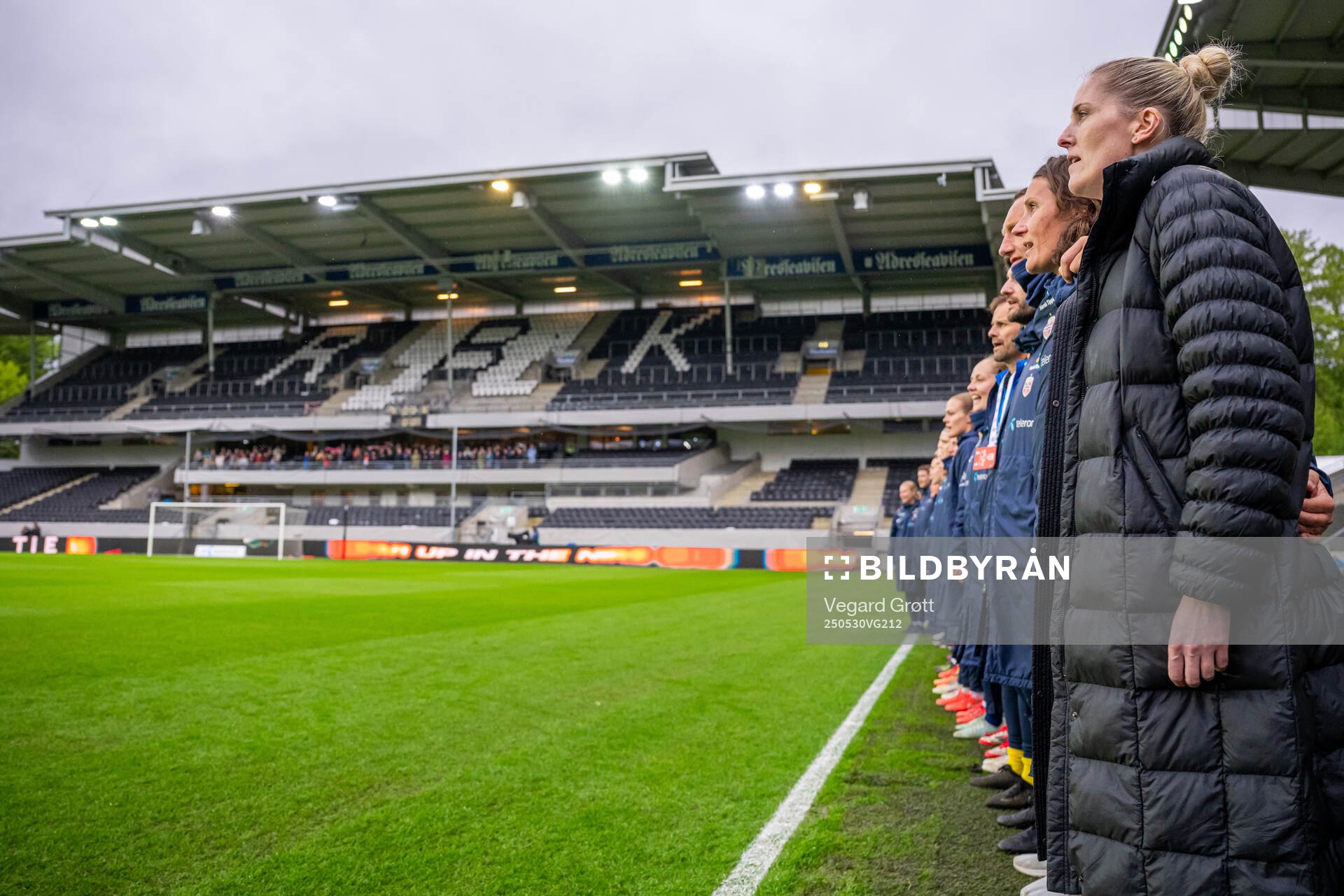 Gemma Grainger, head coach of Norway, ahead of the UEFA Women’s Nations League football match between Norway and Iceland on May 30, 2025 in Trondheim.