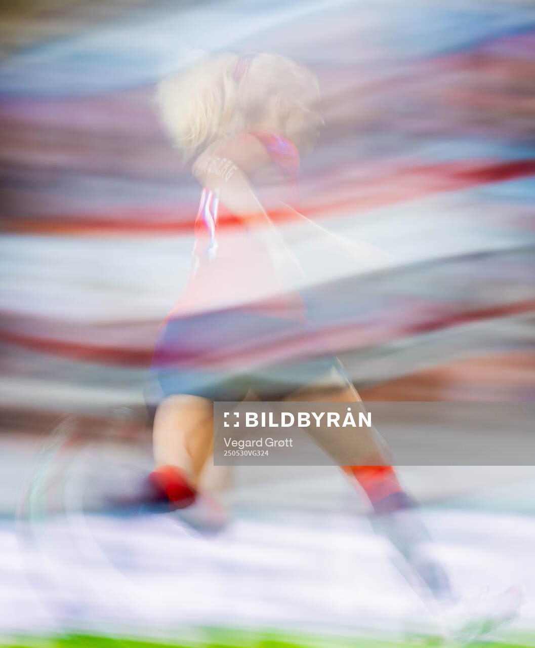 Ada Hegerberg of Norway during the UEFA Women’s Nations League football match between Norway and Iceland on May 30, 2025 in Trondheim.