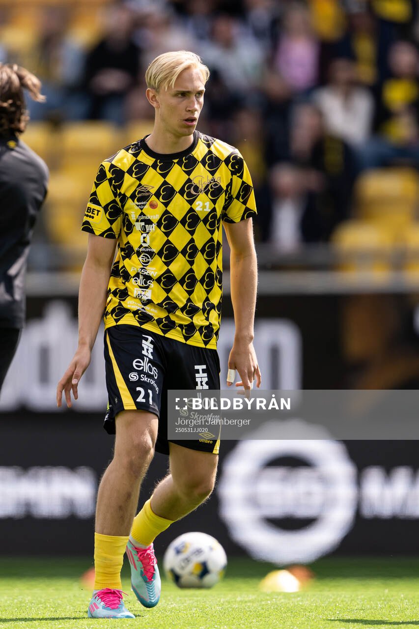 under fotbollsmatchen i Allsvenskan mellan Elfsborg och