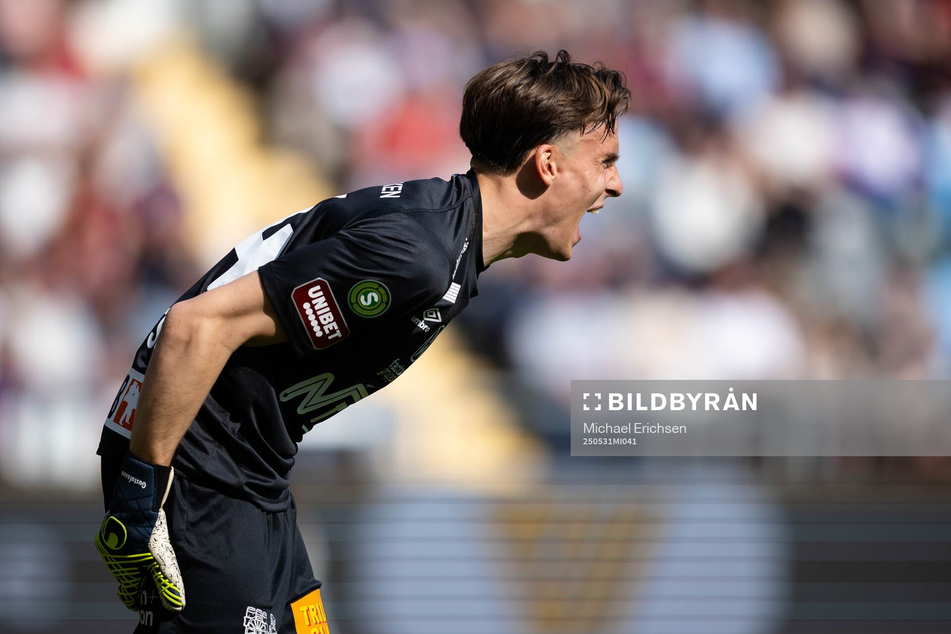 Örgrytes målvakt Hampus Gustafsson