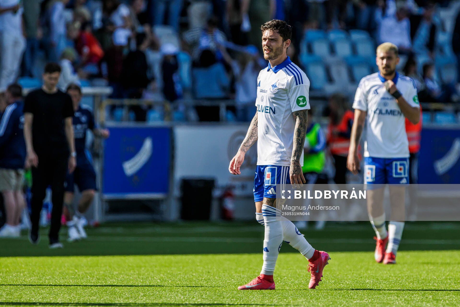 IFK Norrköpings David Moberg Karlsson deppar