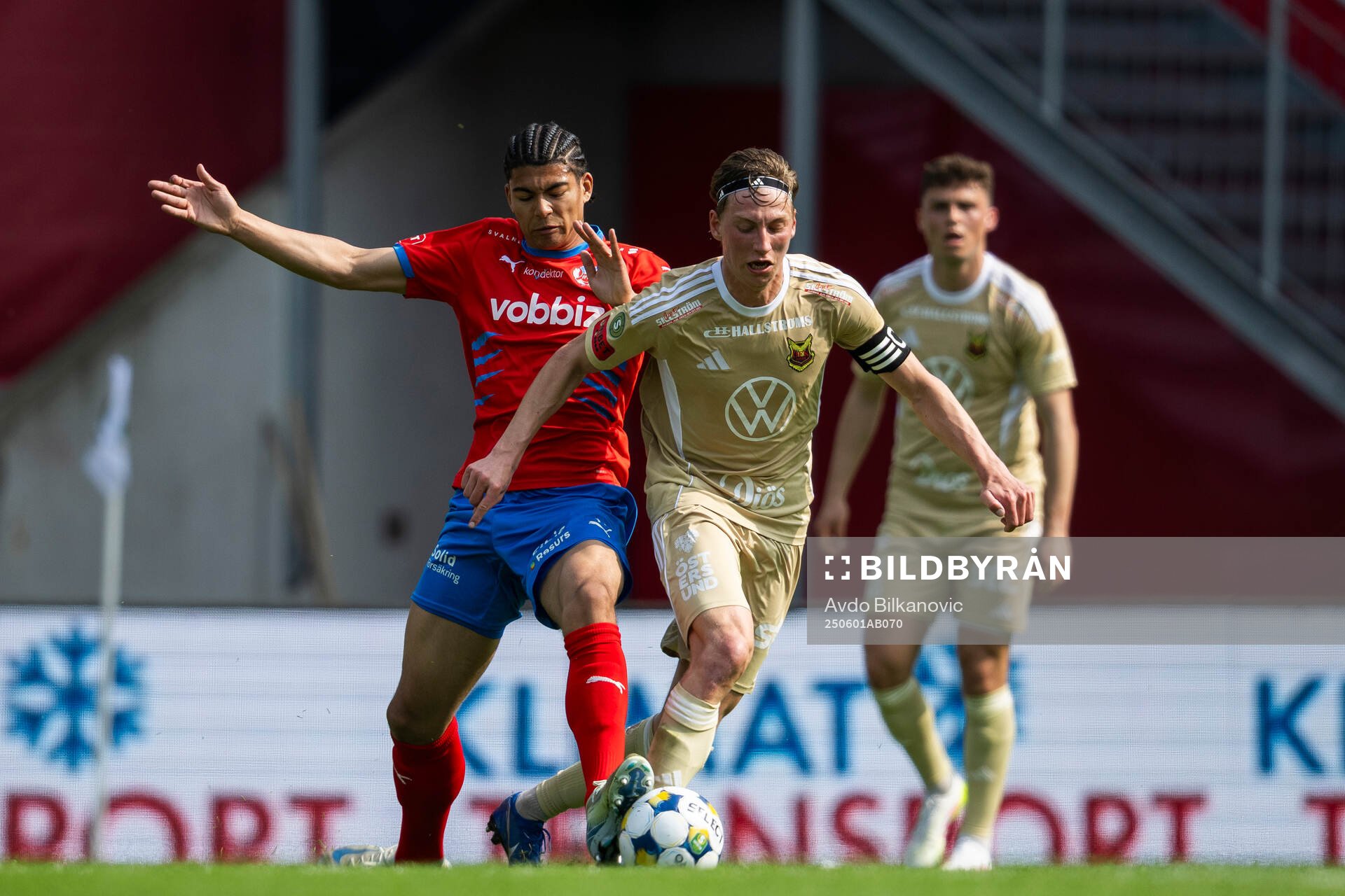 Helsingborgs Milan Silva Rasmussen och Östersunds Albin