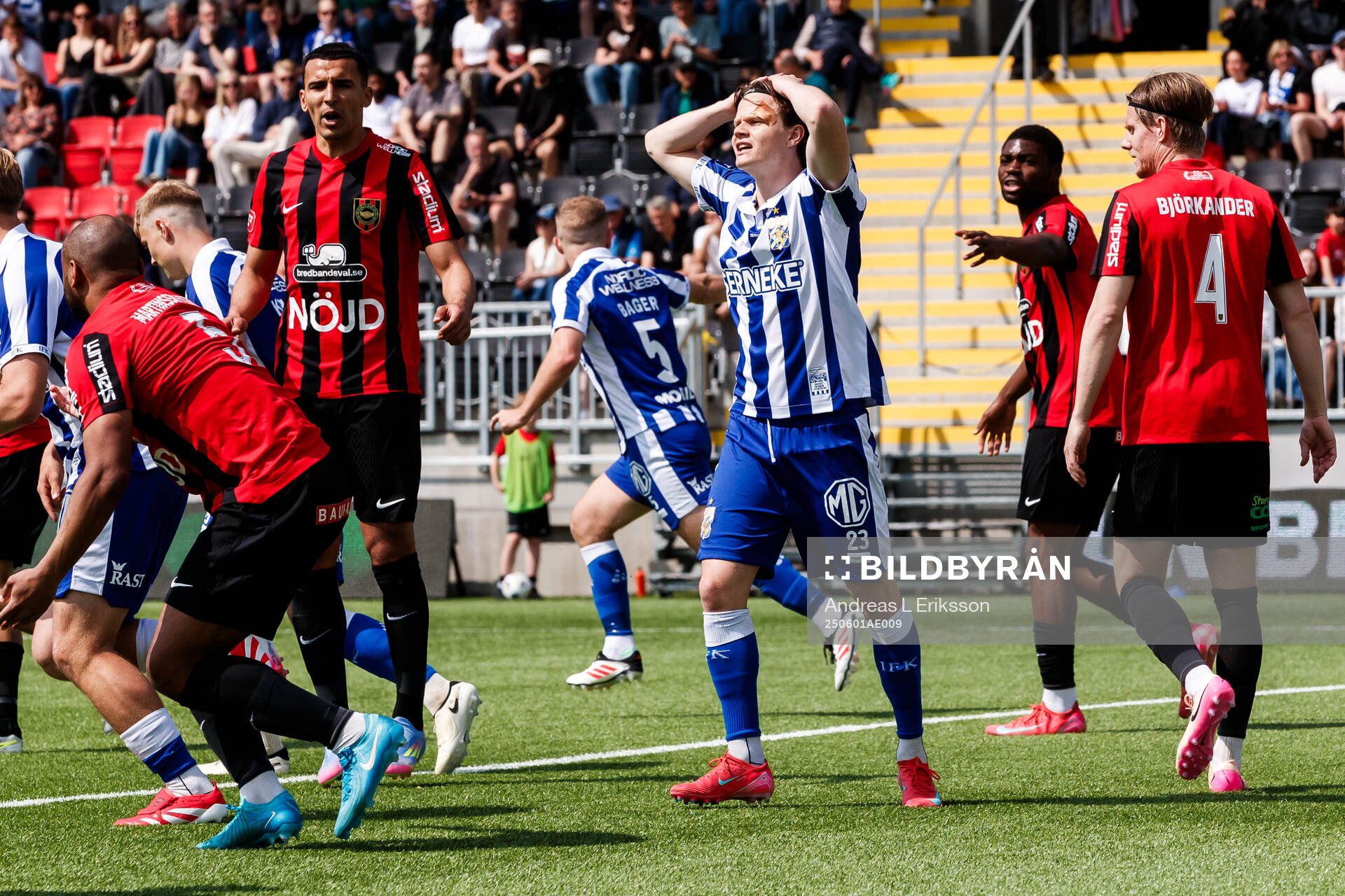 IFK Göteborgs Kolbeinn Thordarson deppar