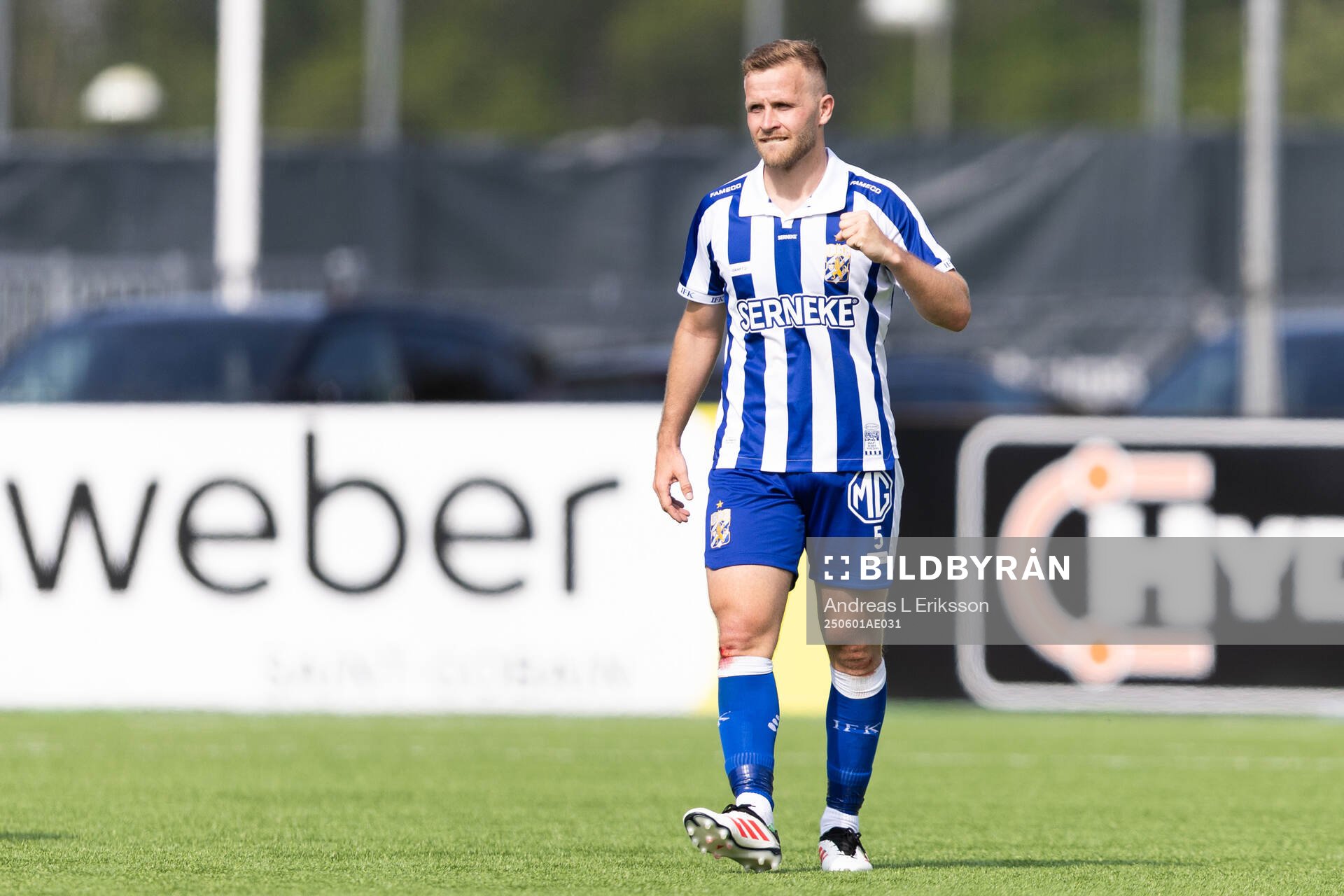 IFK Göteborgs Jonas Bager jublar