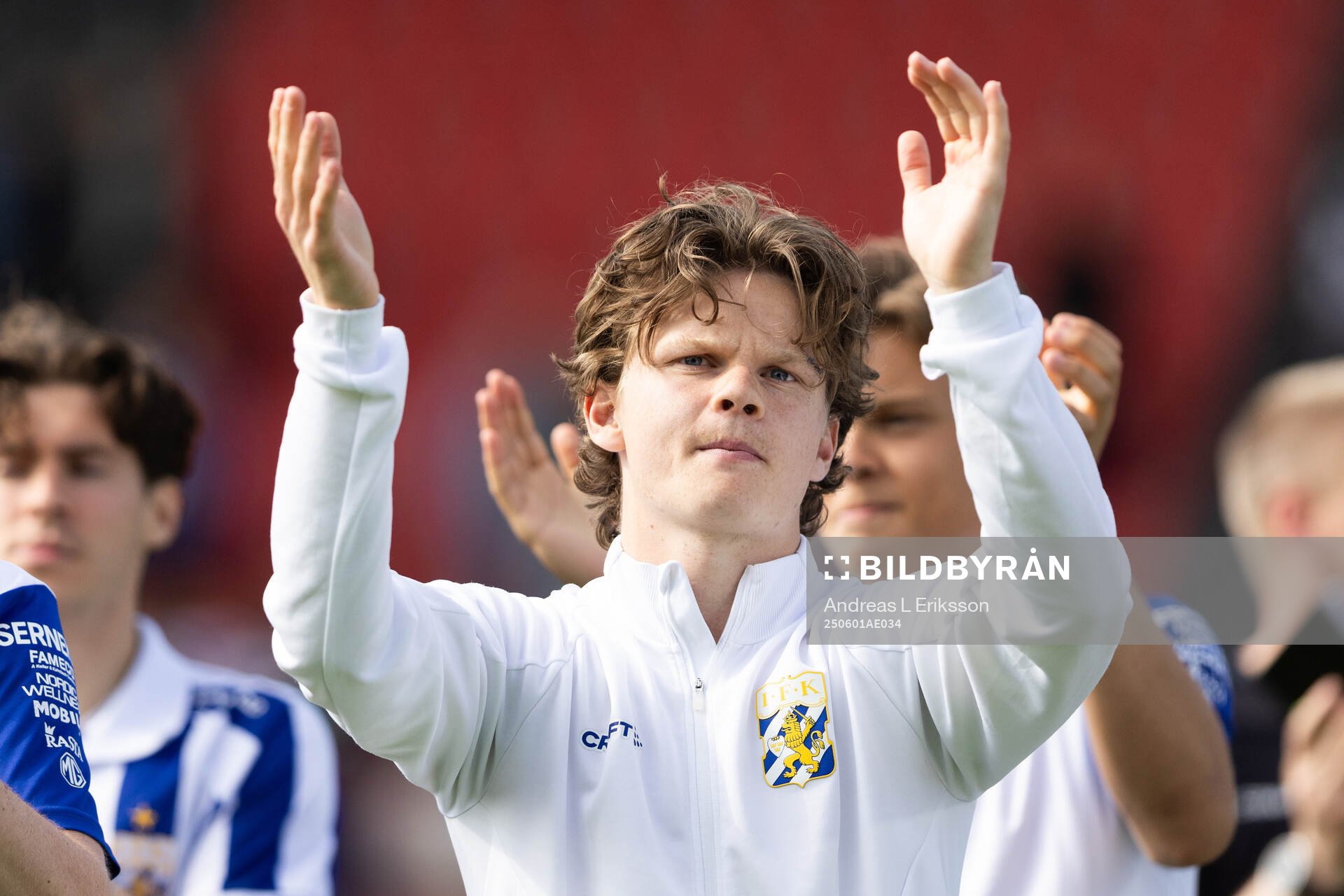 IFK Göteborgs Kolbeinn Thordarson jublar