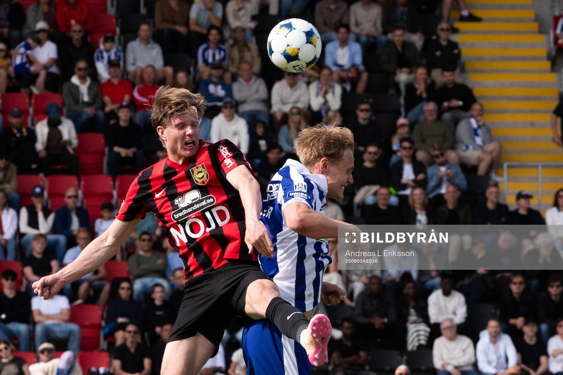 Brommapojkarnas Eric Björkander  och IFK Göteborgs Max