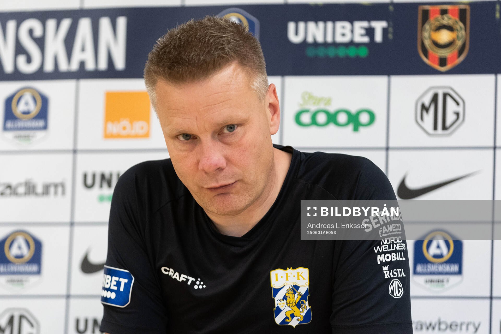 IFK Göteborgs tränare Stefan Billborn