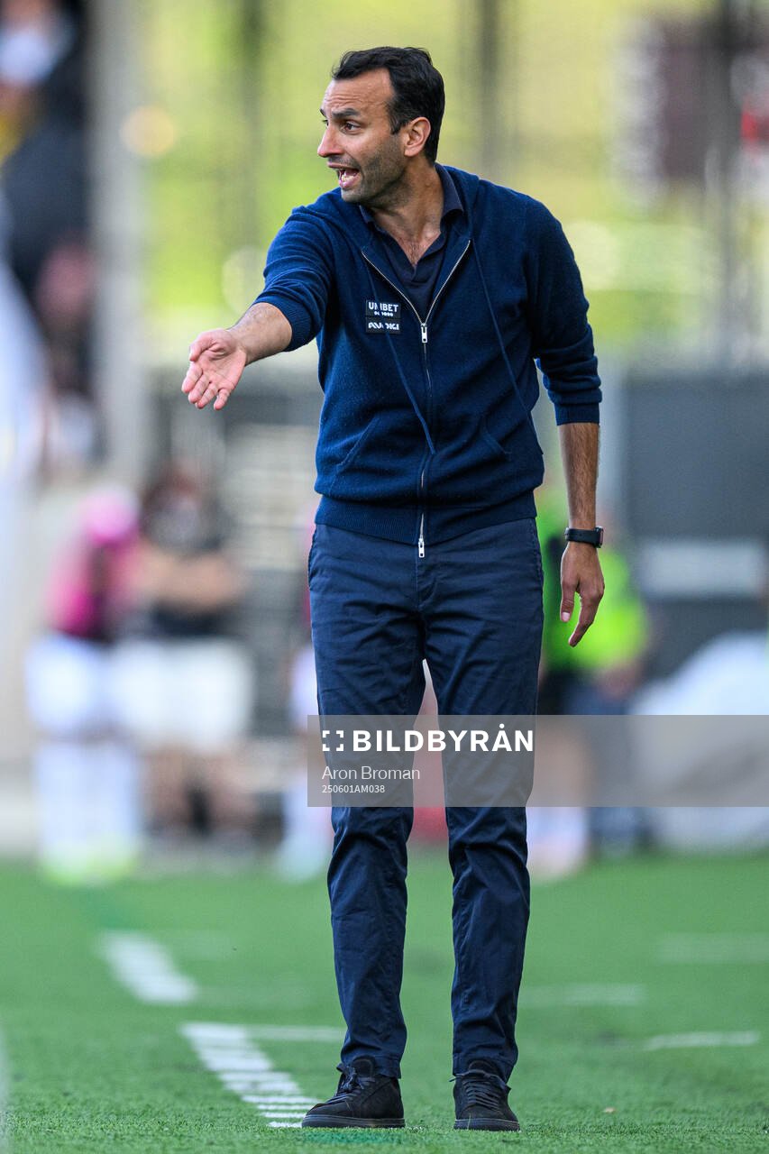 Sirius tränare Andreas Engelmark
