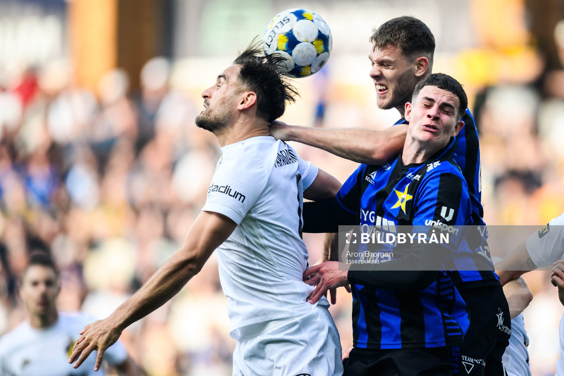 AIKs Sotirios Papagiannopoulos mot Sirius Robbie Ure och