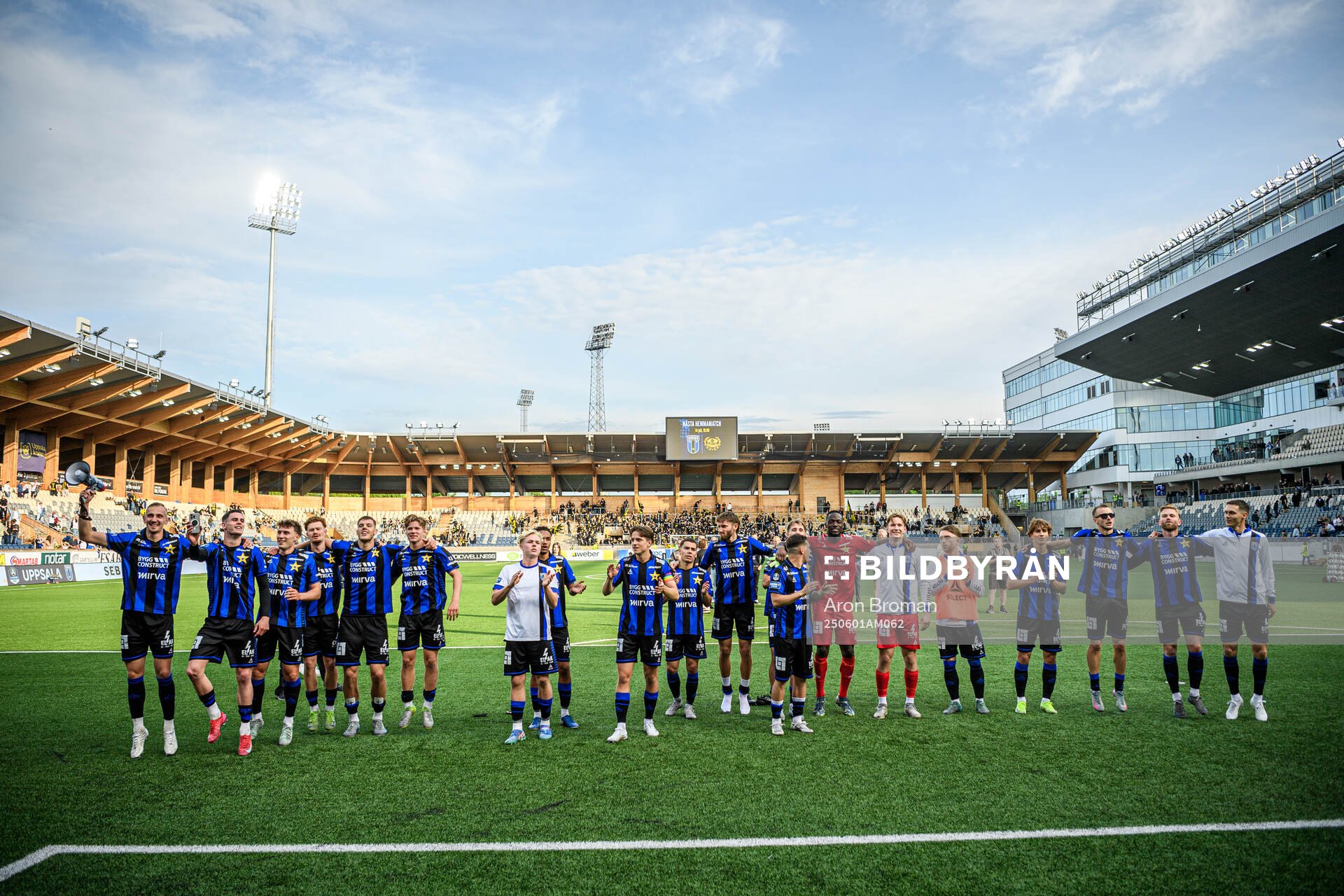 under fotbollsmatchen i Allsvenskan mellan Sirius och AIK