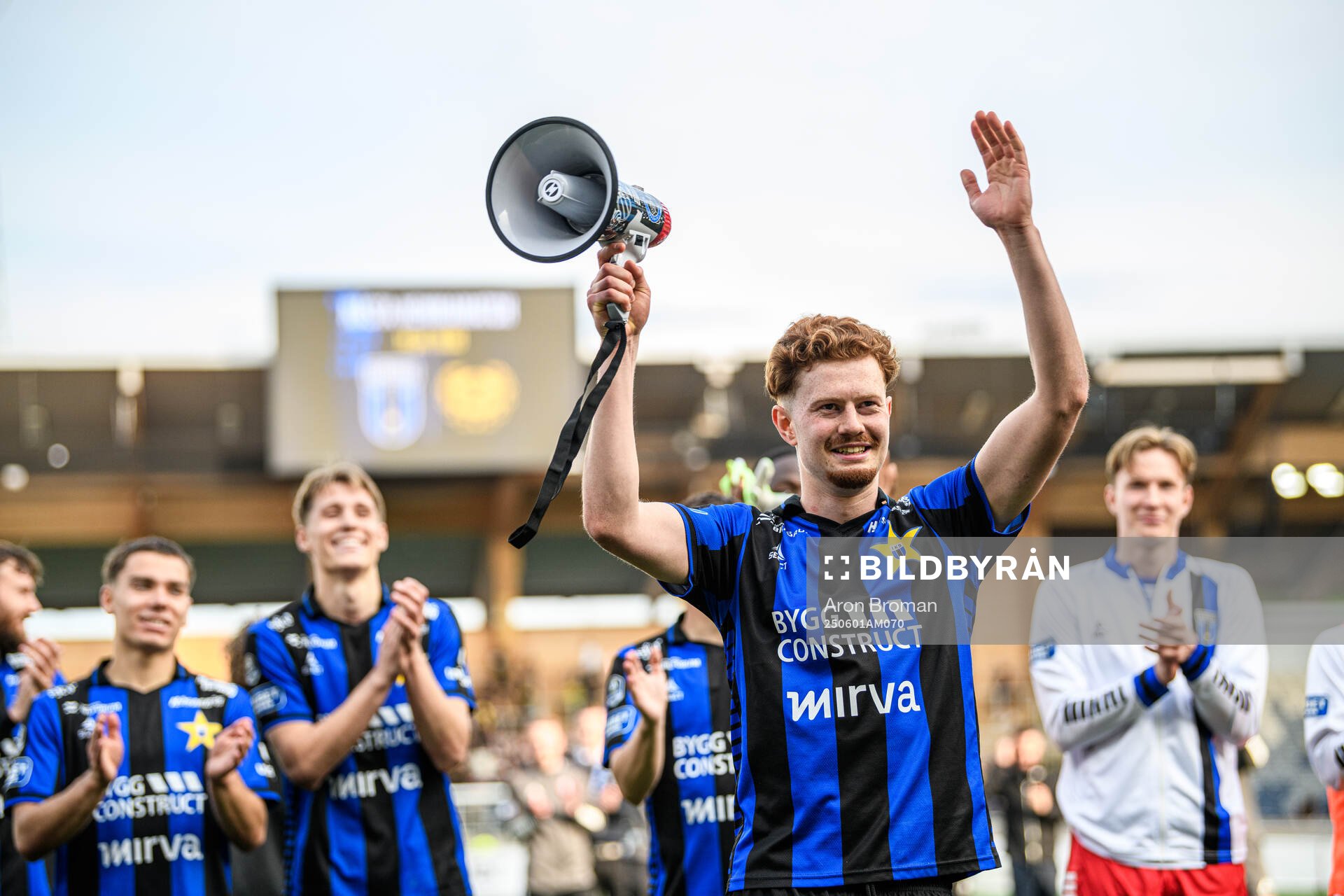 Sirius August Ljungberg jublar