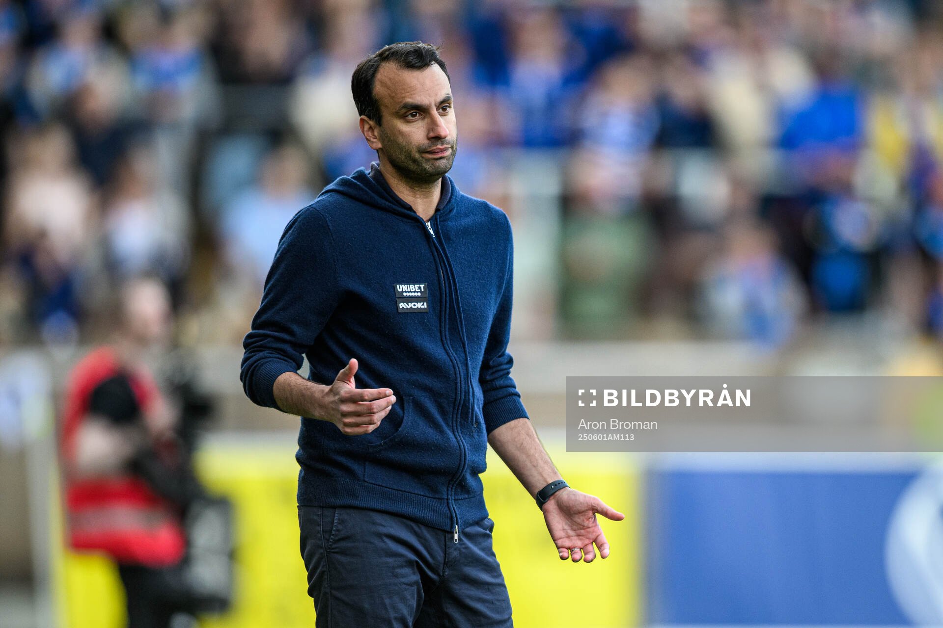 Sirius tränare Andreas Engelmark