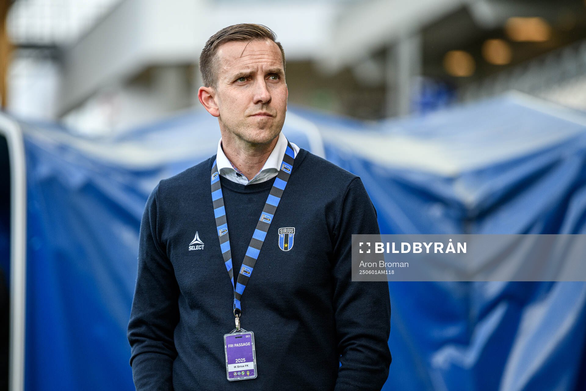 Sirius klubbdirektör Martin Malmberg