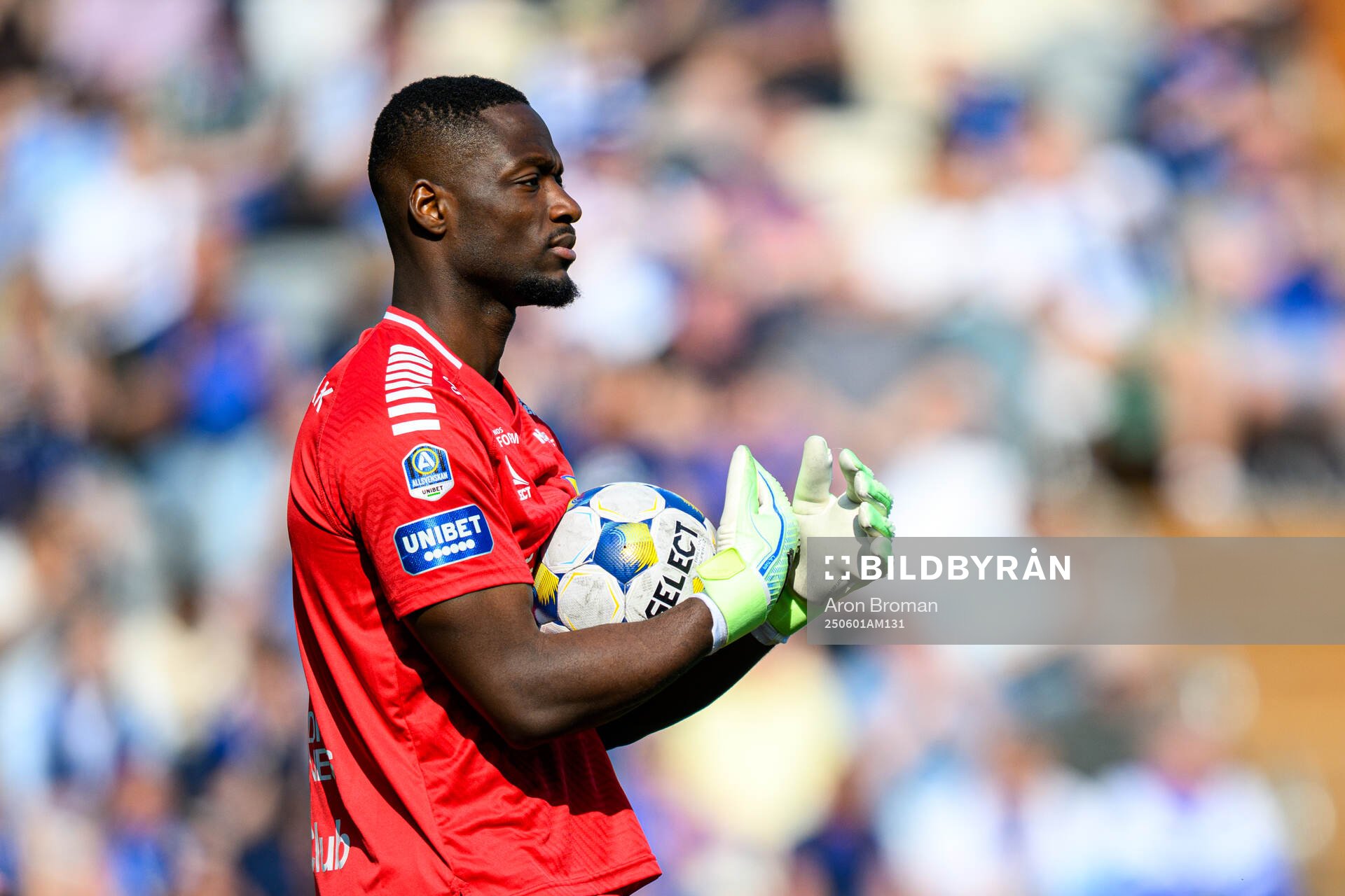 Sirius målvakt Ismael Diawara