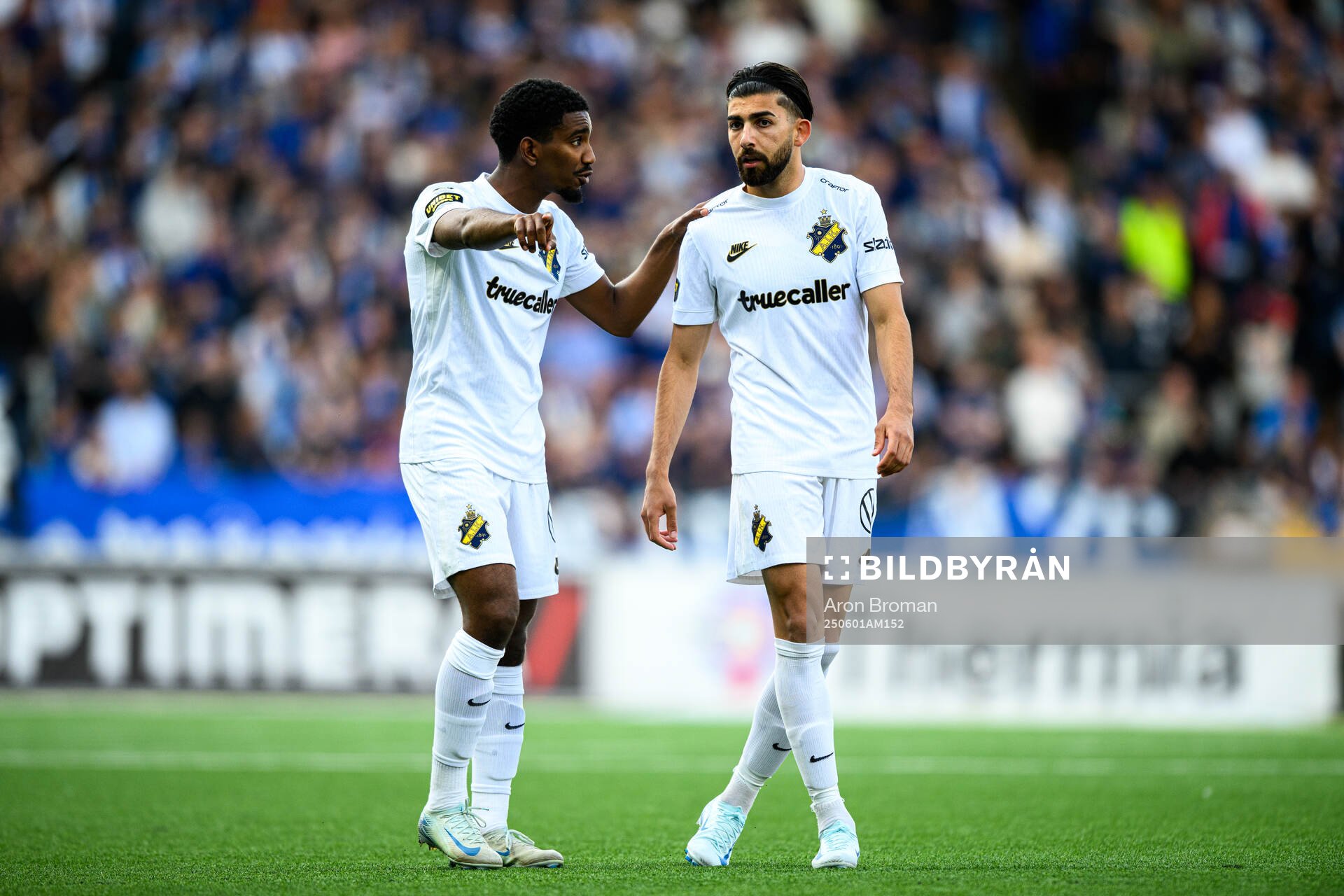 AIKs Alexander Fesshaie Beraki och Andronikos Kakoullis