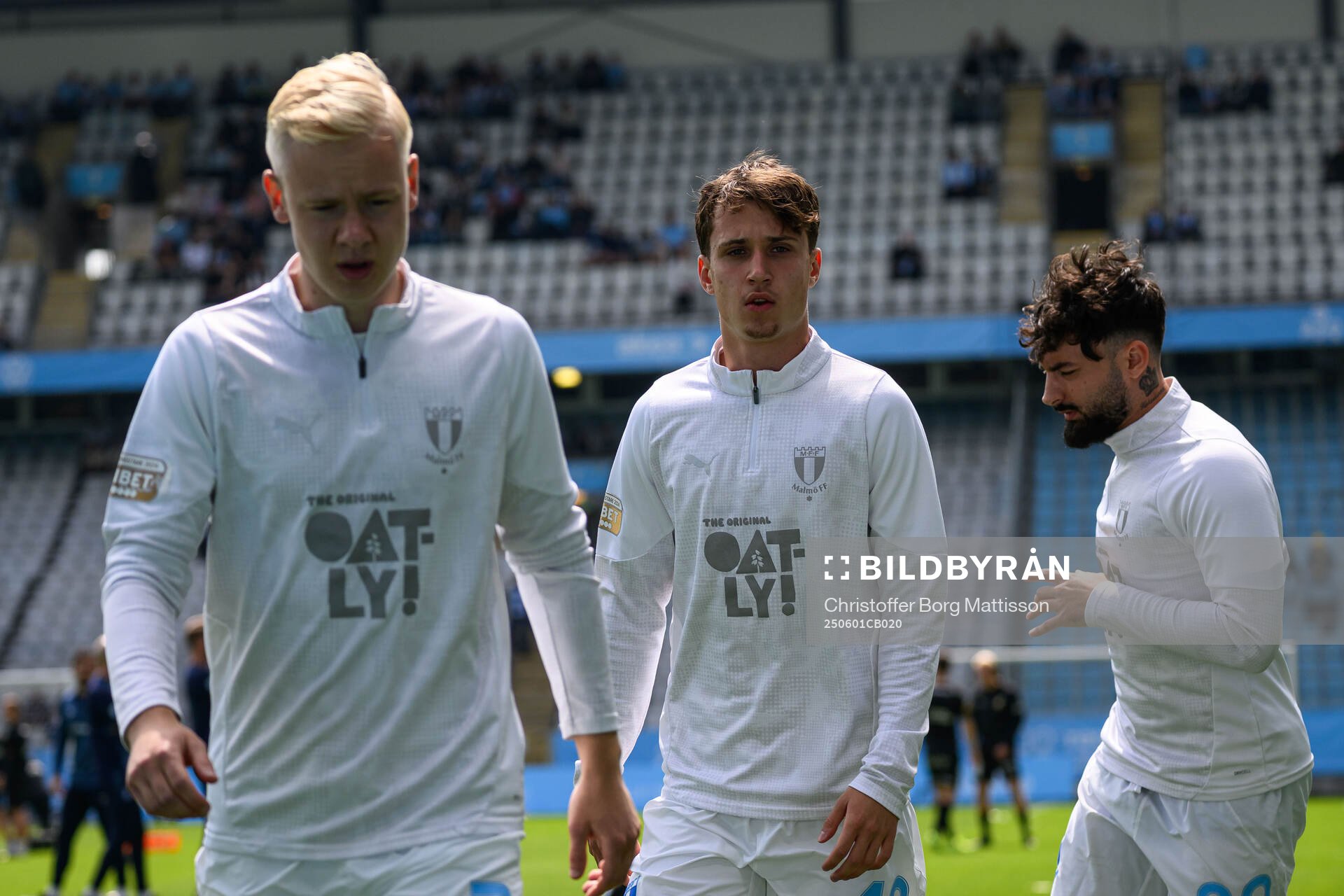 Malmö FFs Otto Rosengren, Kenan Busuladzic och Sead