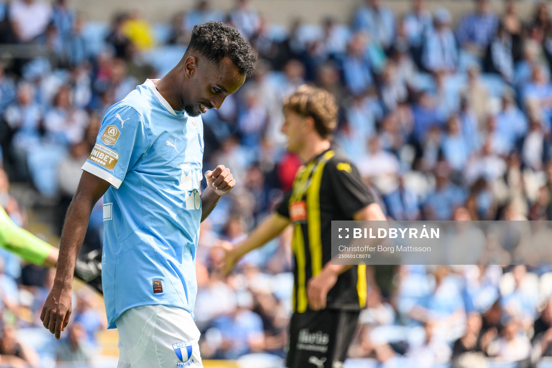 Malmö FFs Taha Ali deppar