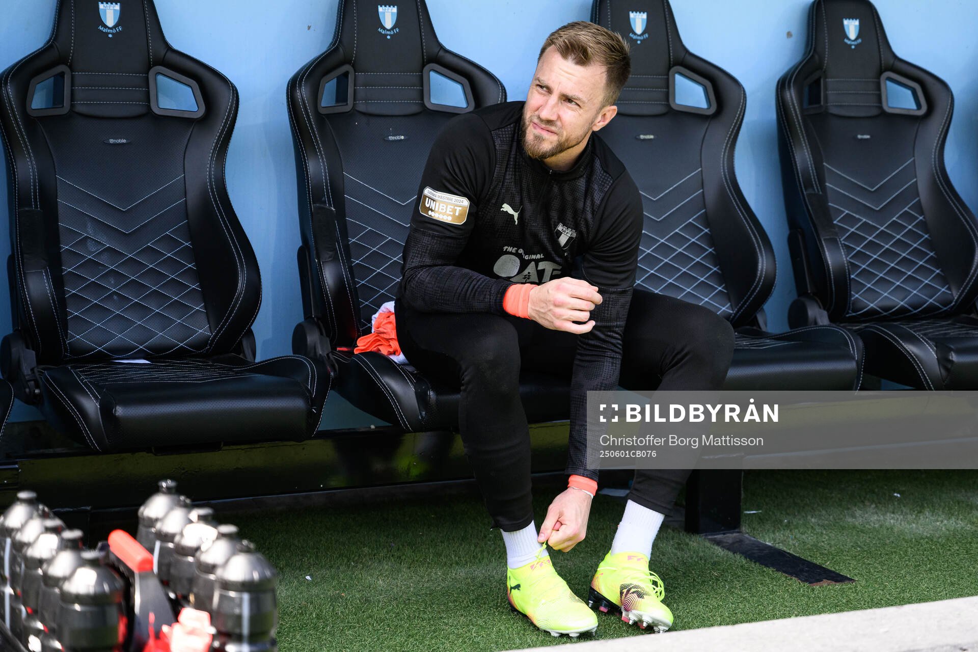 Malmö FFs målvakt Ricardo Friedrich