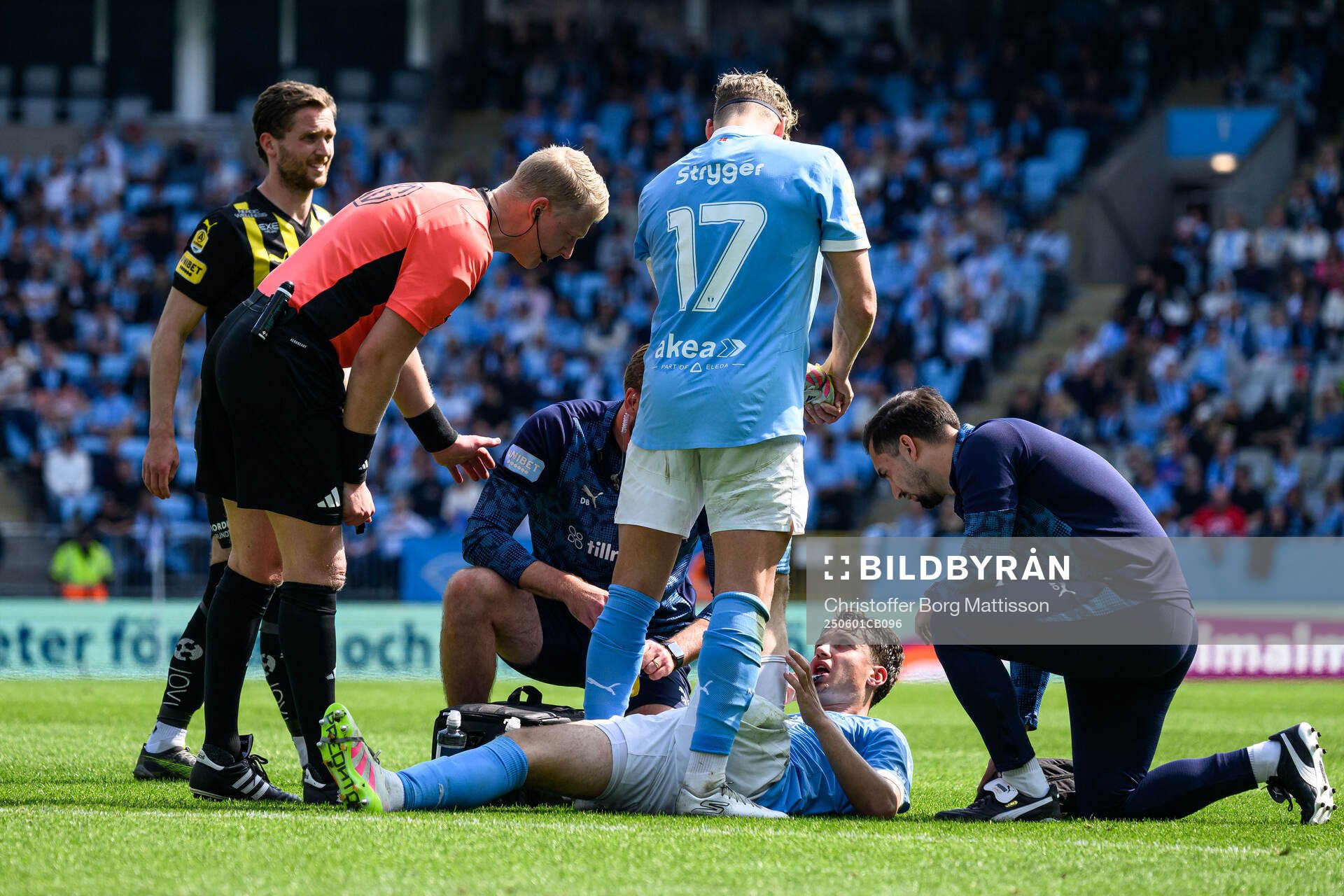 Malmö FFs Kenan Busuladzic får vård
