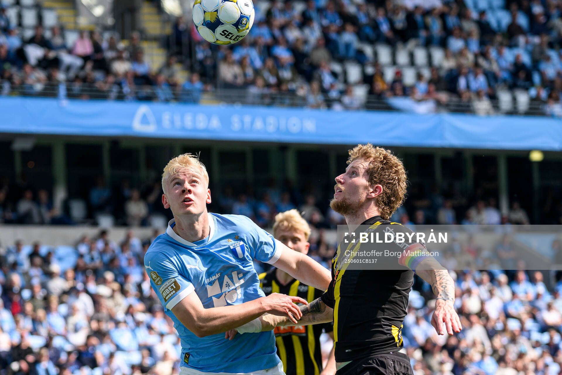 Malmö FFs Otto Rosengren och Häckens Simon Gustafson