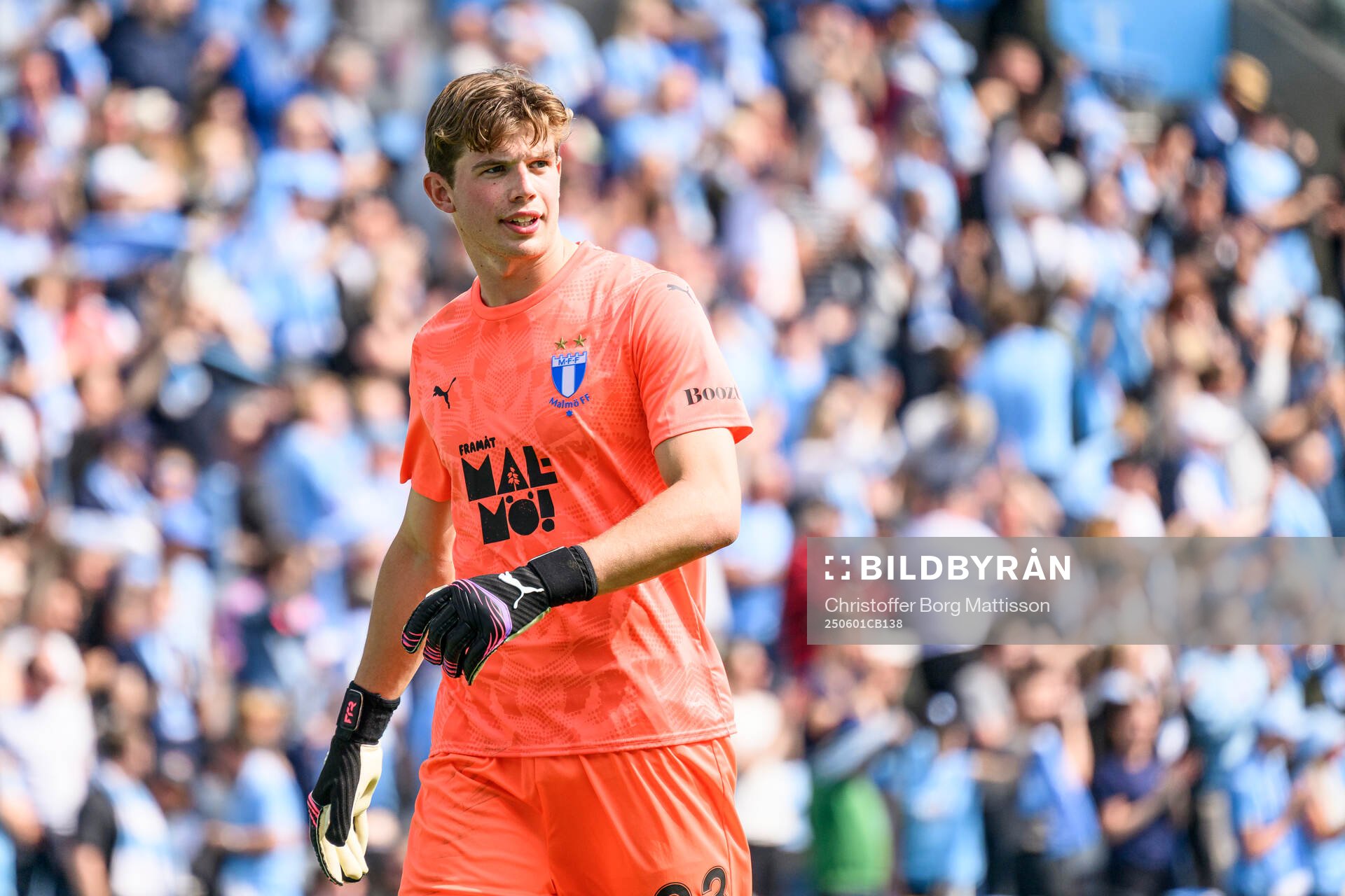 Malmö FFs målvakt Melker Ellborg