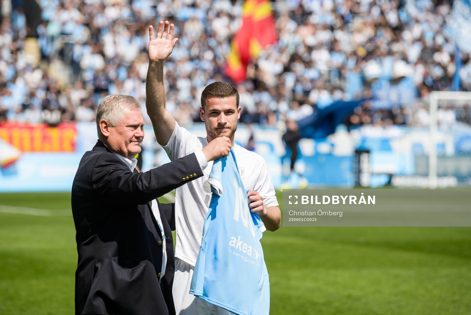 Malmö FFs ordförande Anders Pålsson och Gabriel