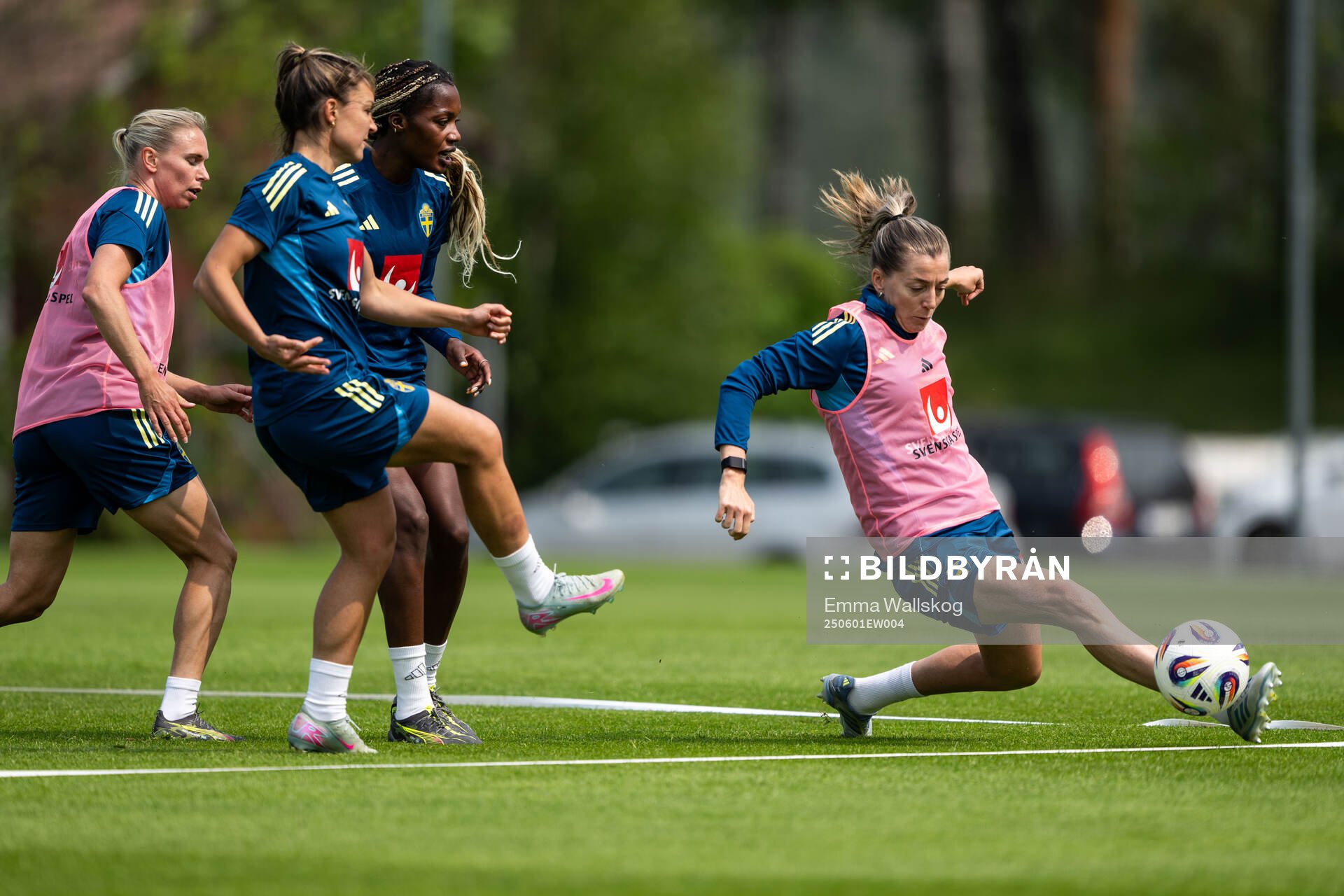Jonna Andersson, Johanna Rytting Kaneryd, Evelyn Ijeh and