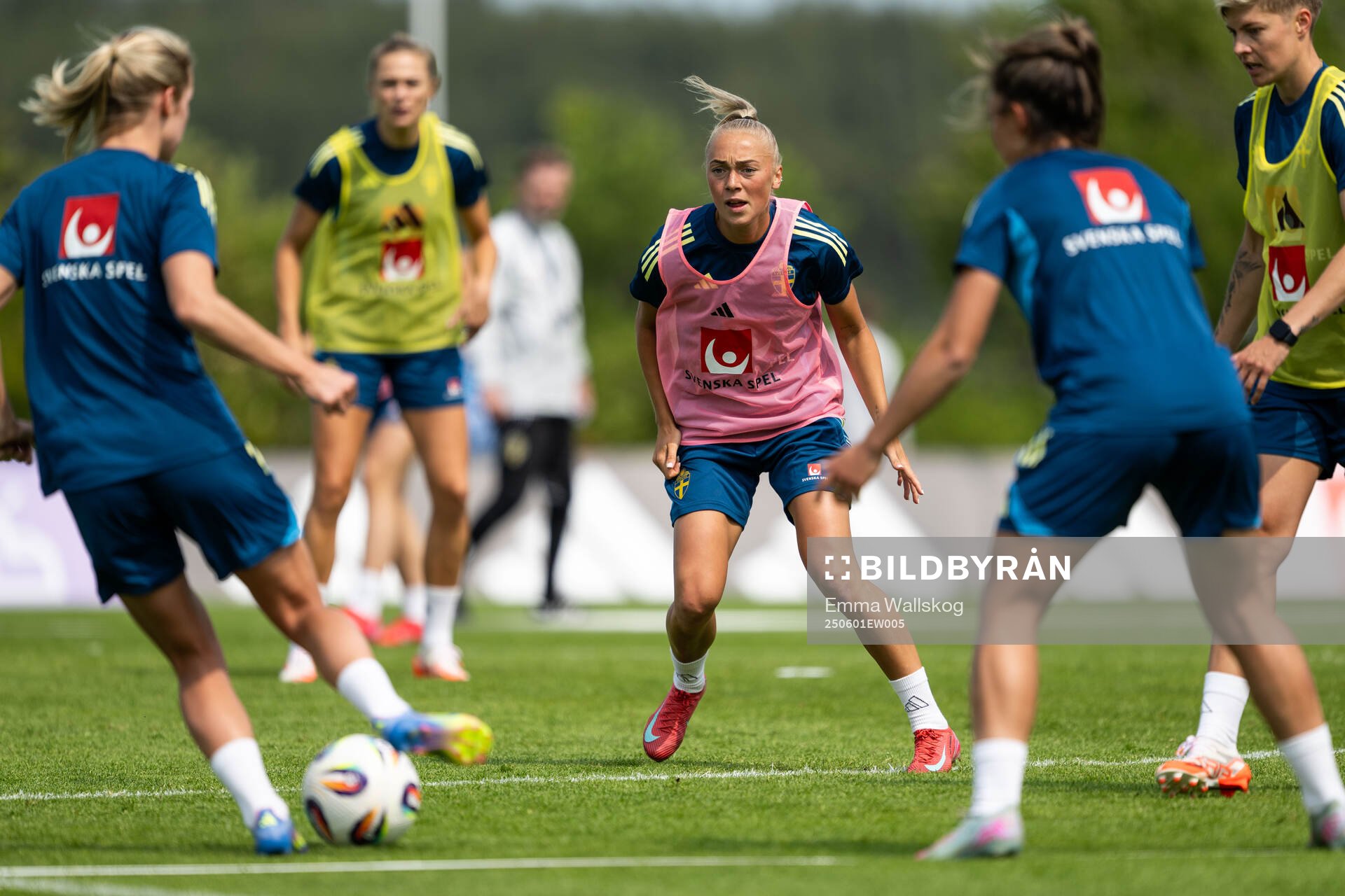Hanna Bennison of the Swedish women’s national football