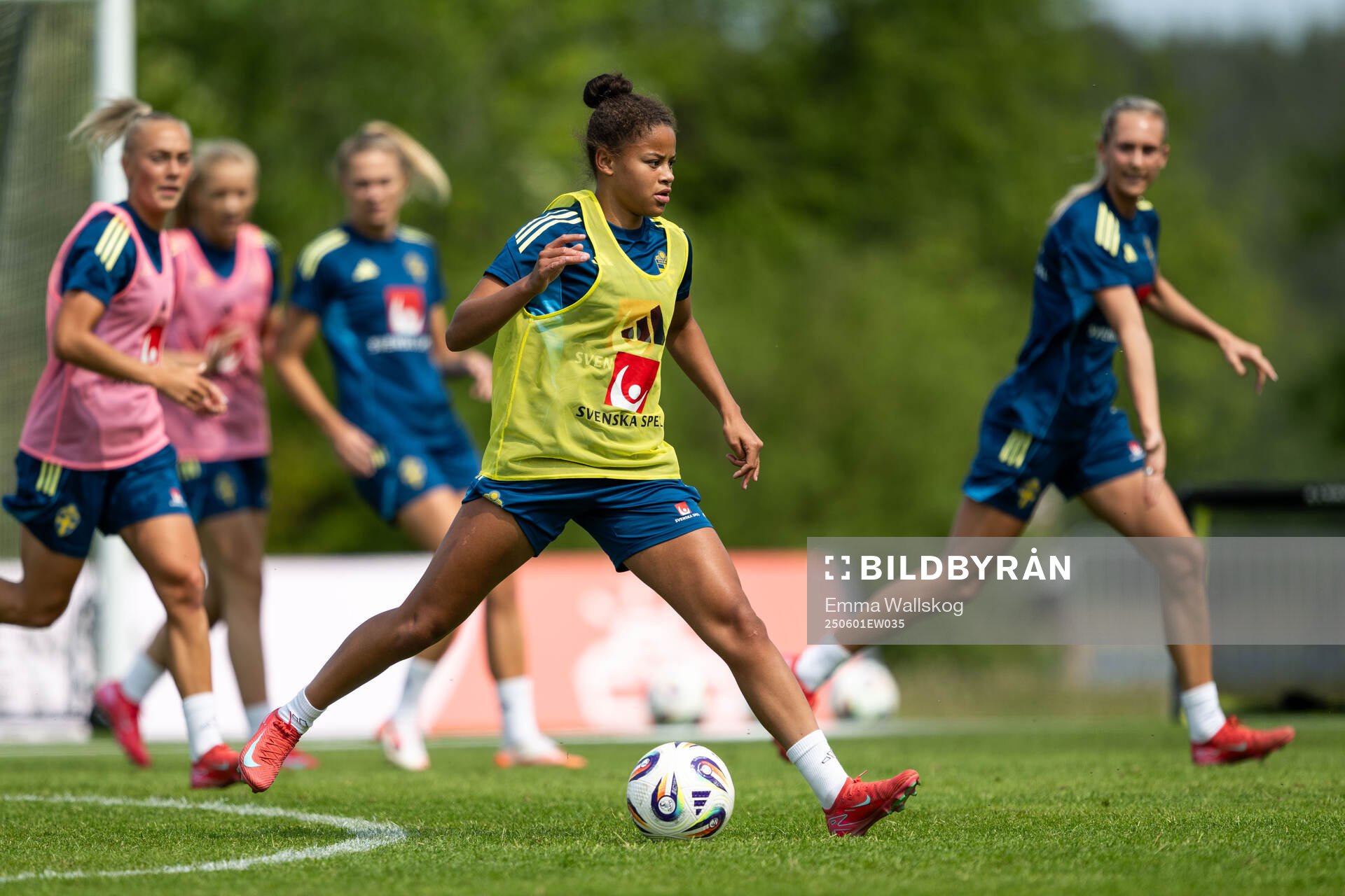 Felicia Schröder of the Swedish women’s national