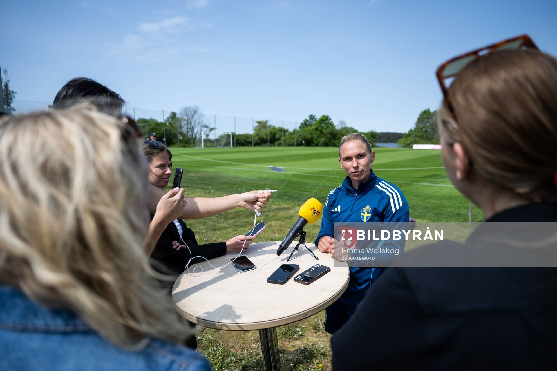 Jonna Andersson of the Swedish women’s national football