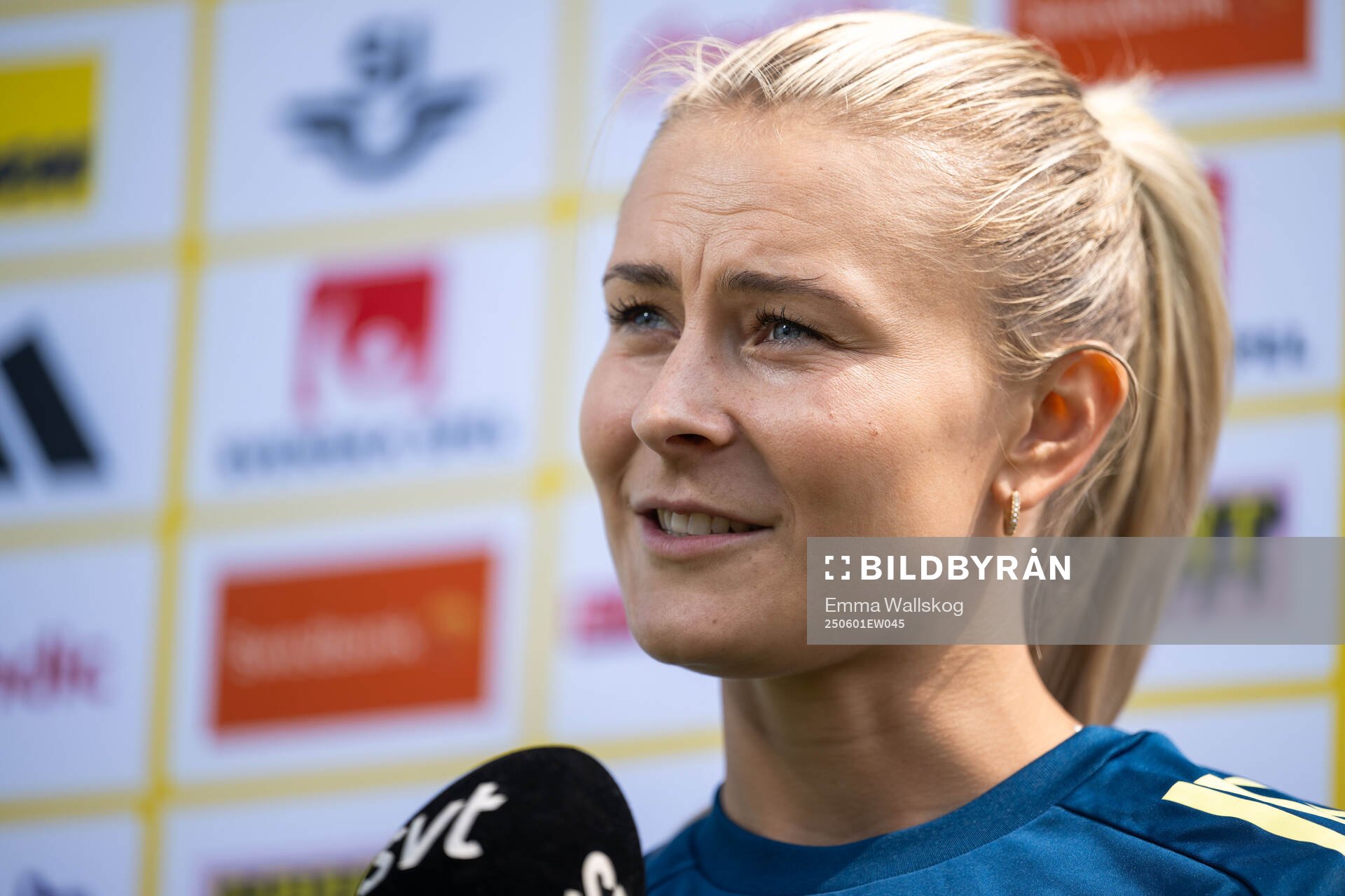 Amanda Nildén of the Swedish women’s national football